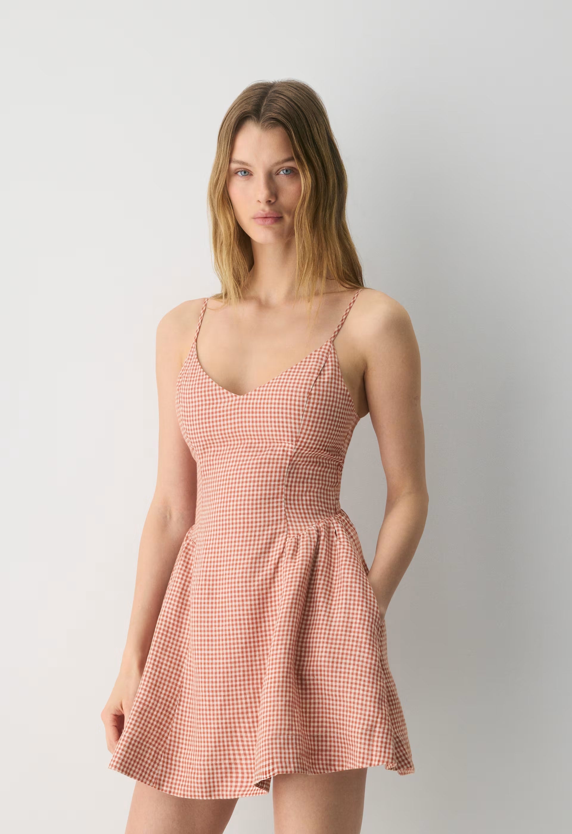 Technique Linen Mini Dress - SRN CK MTPS TP/MNR TCT