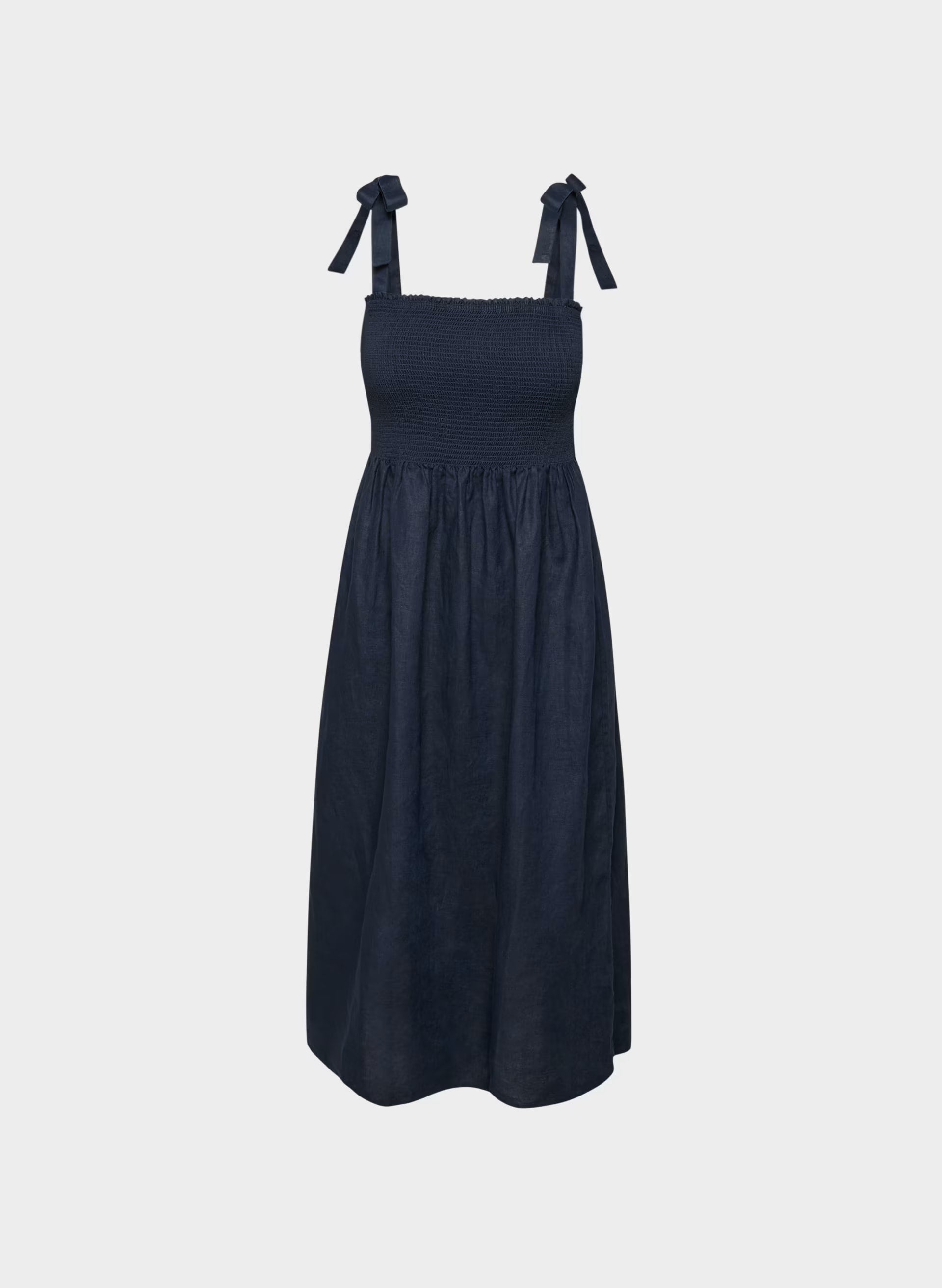 Golden Hour Linen Dress - ADMIRAL