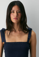 Golden Hour Linen Dress - ADMIRAL