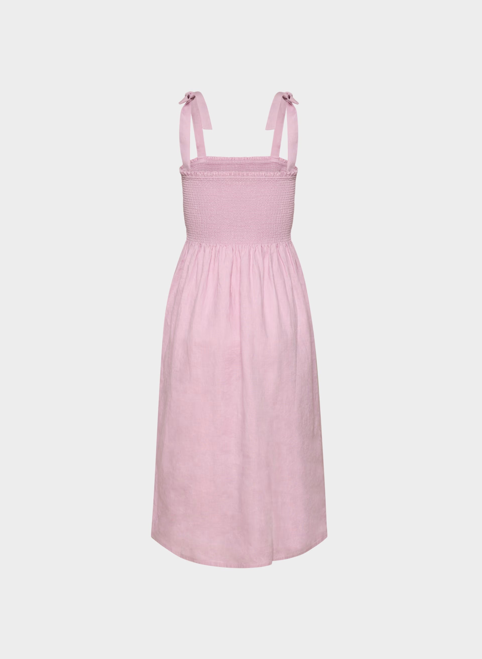 Golden Hour Linen Dress - SWEET PEA PURPLE