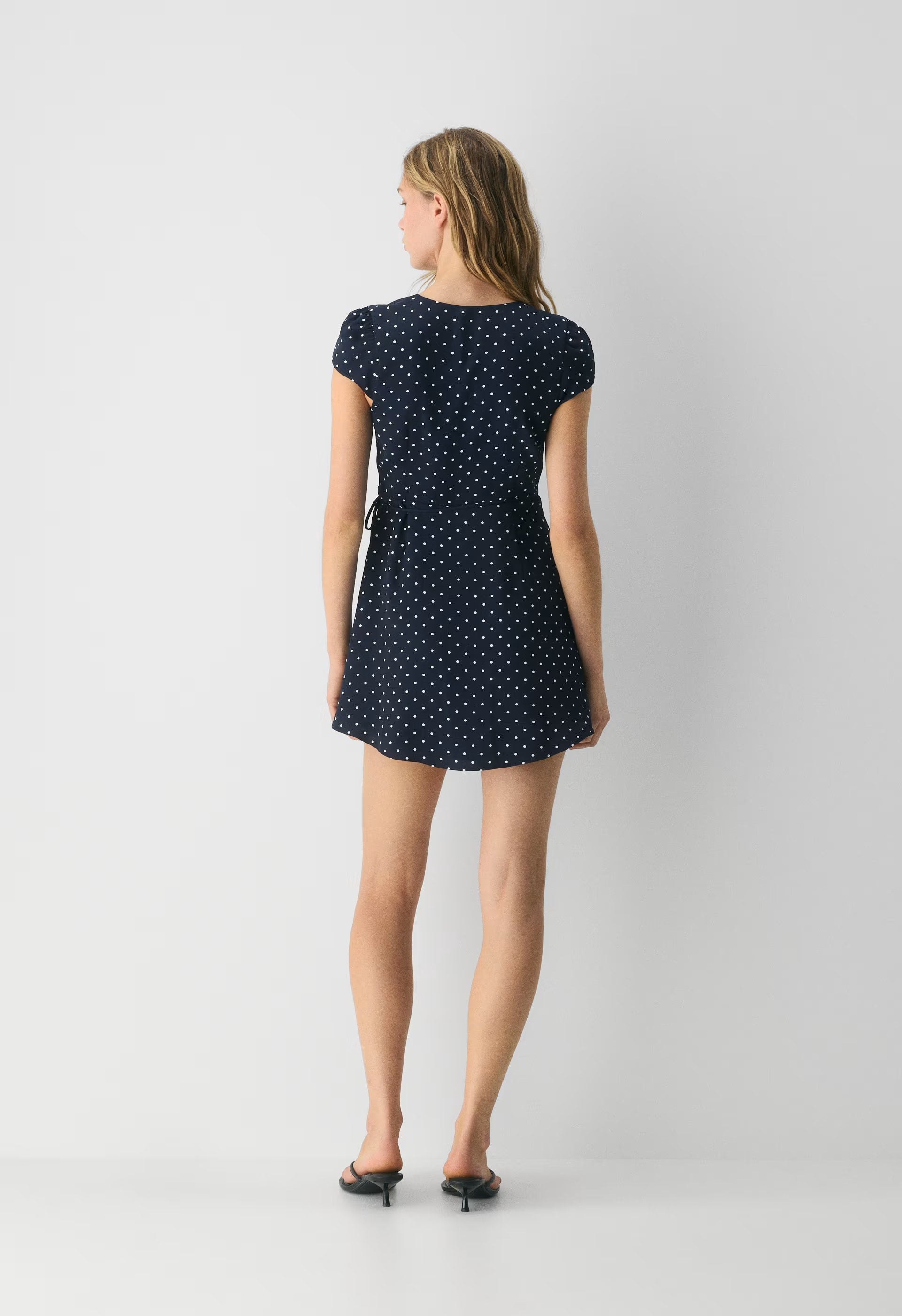 Godard Dress - ADMIRAL/WHITE