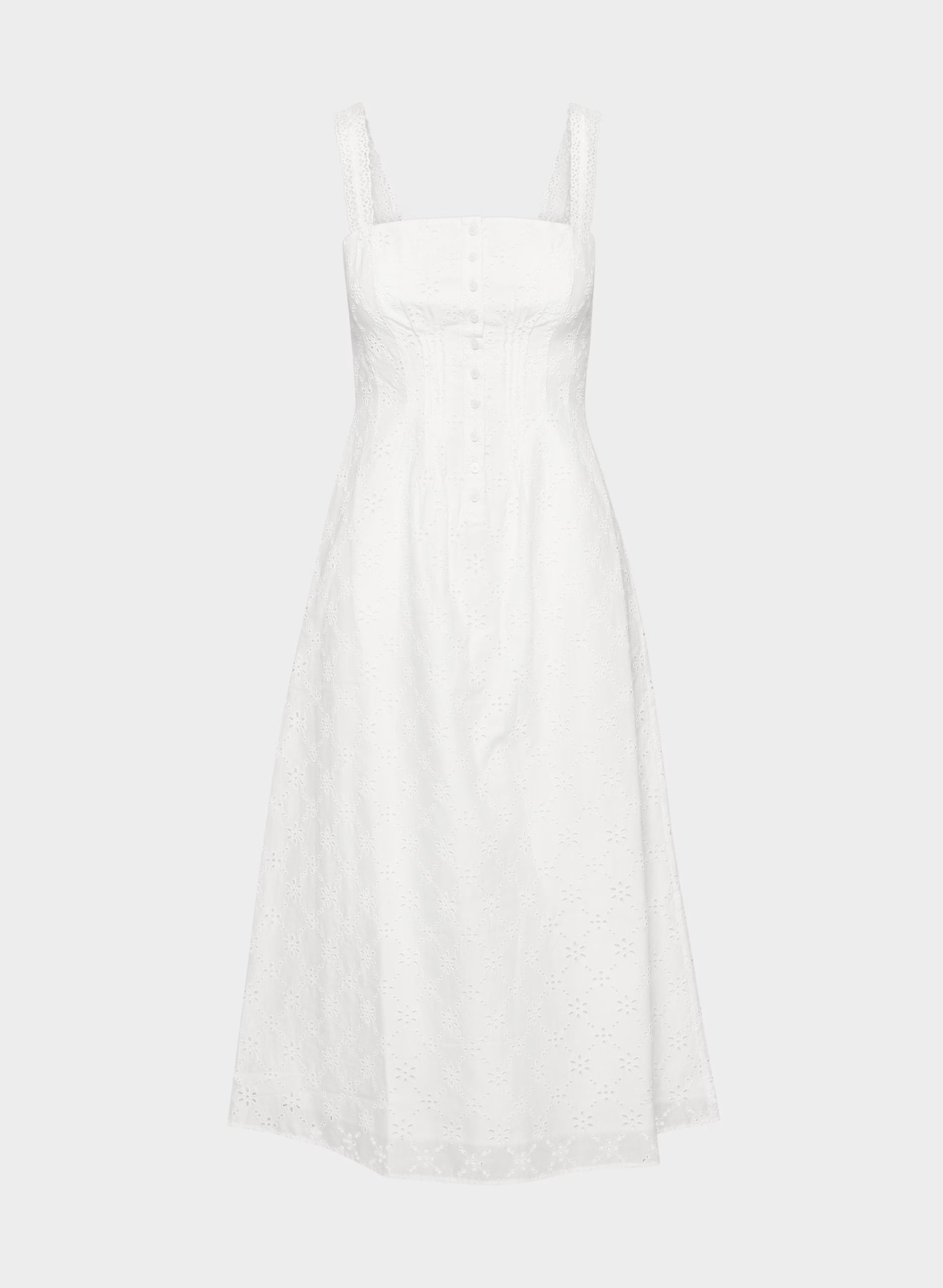 Thimble Dress - WHITE