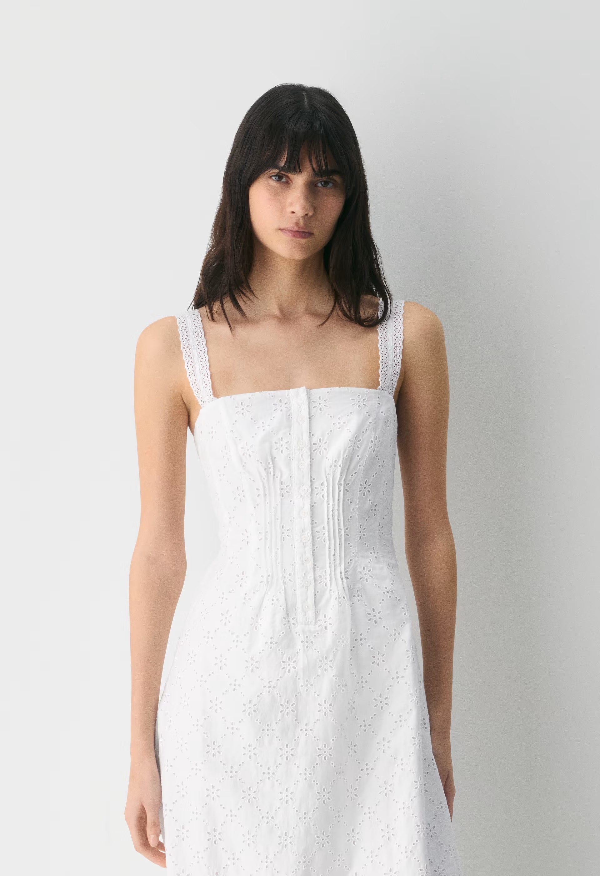Thimble Dress - WHITE