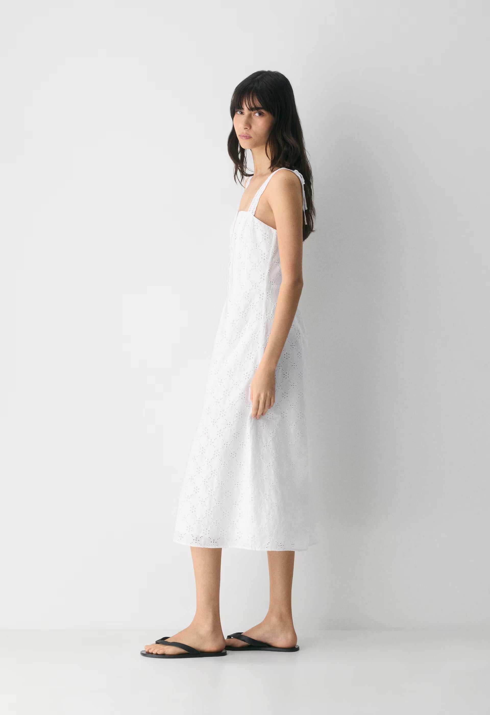 Thimble Dress - WHITE