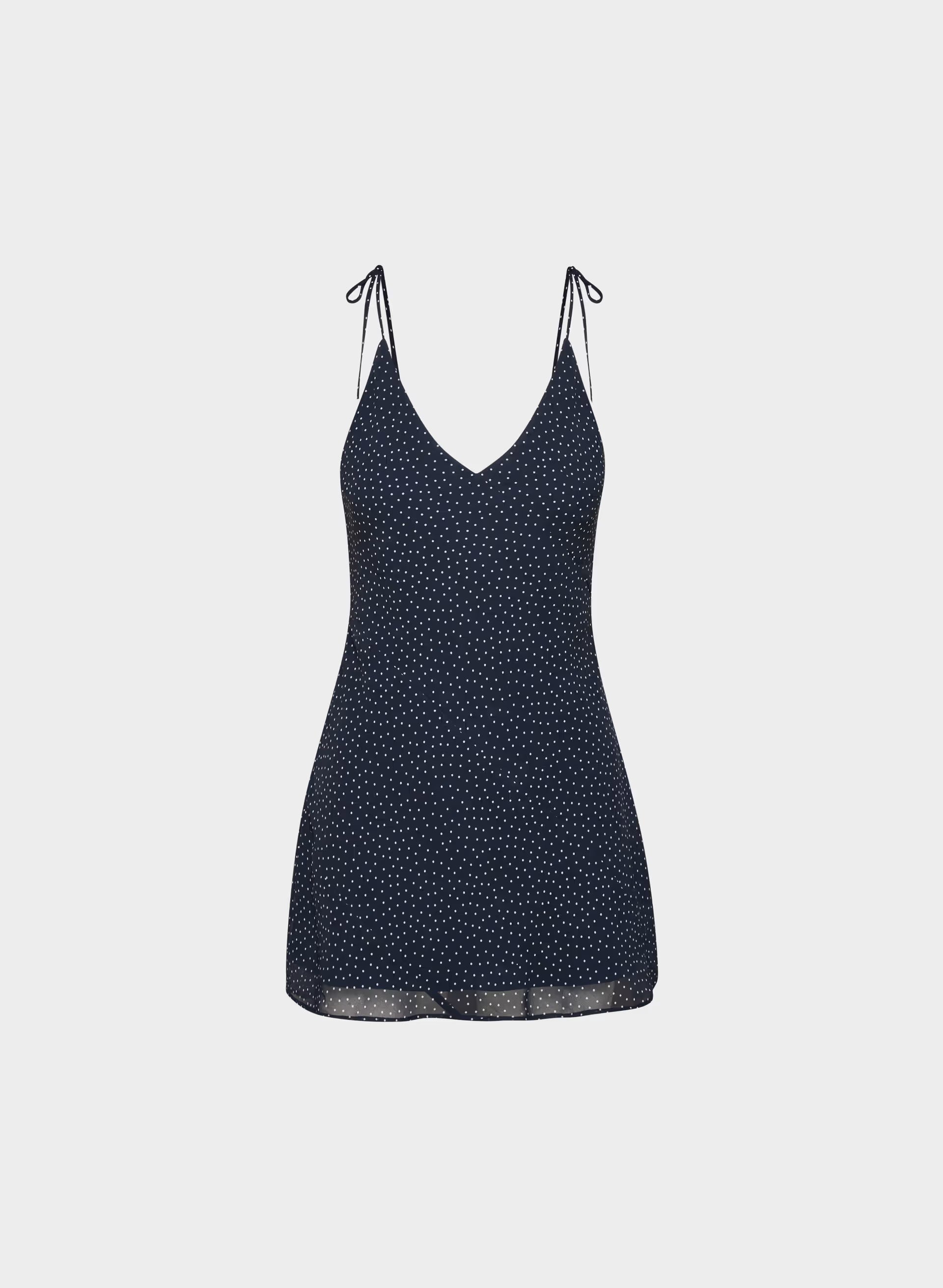 Priscilla Dress - ADMIRAL/WHITE