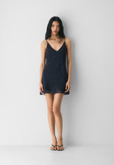 Priscilla Dress - ADMIRAL/WHITE