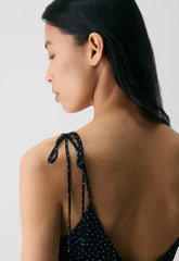 Priscilla Dress - ADMIRAL/WHITE