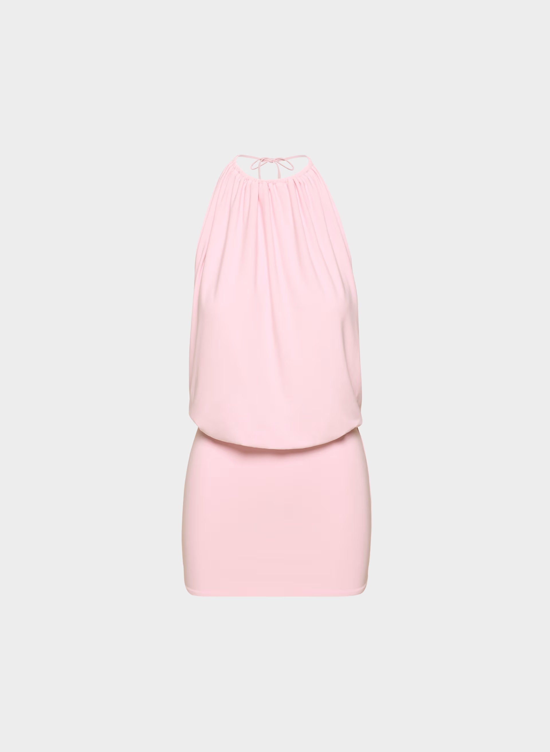 Smooth Matter™ Primary Halter Dress - MILKSHAKE PINK