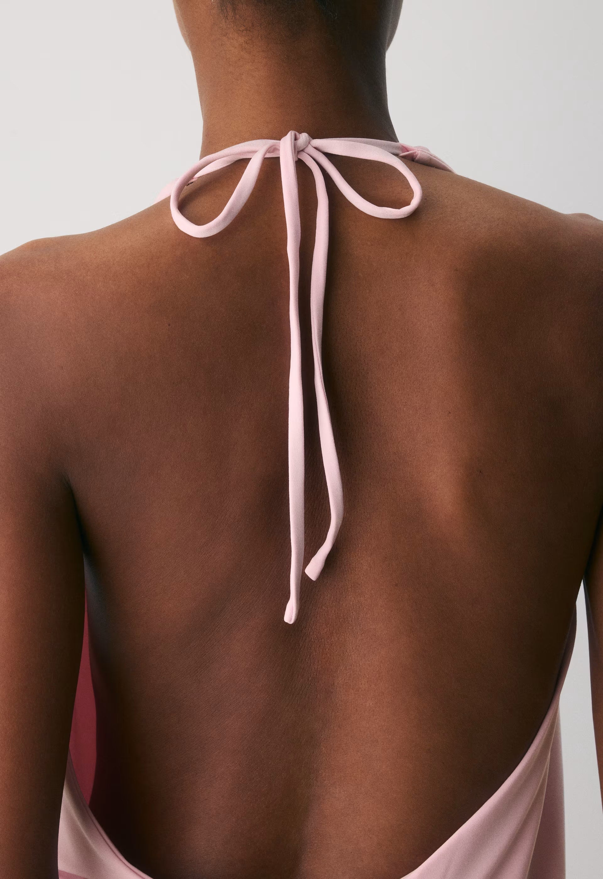 Smooth Matter™ Primary Halter Dress - MILKSHAKE PINK