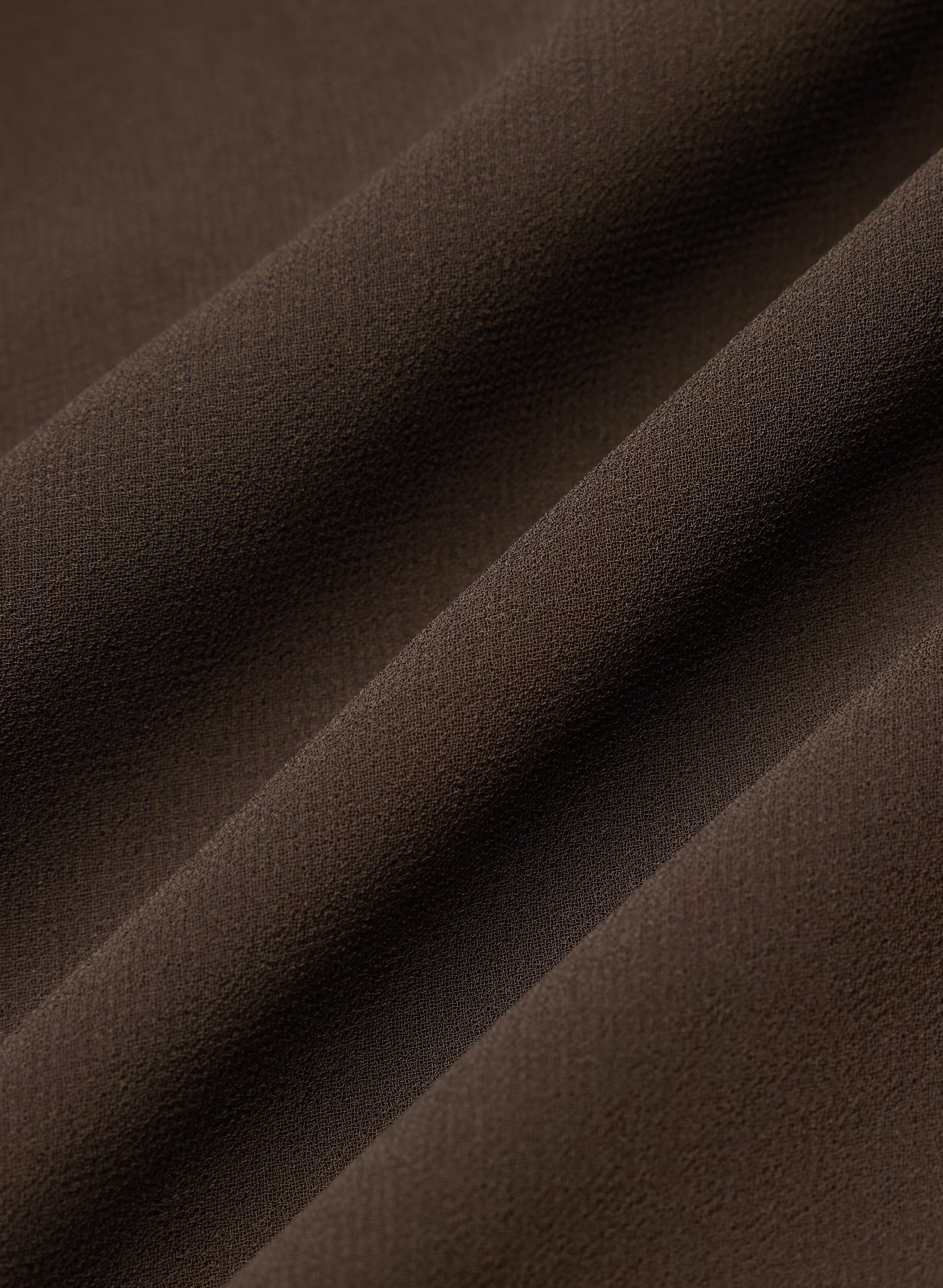 Fête Chiffon™ Audience Mini Halter Dress - RICH MOCHA BROWN