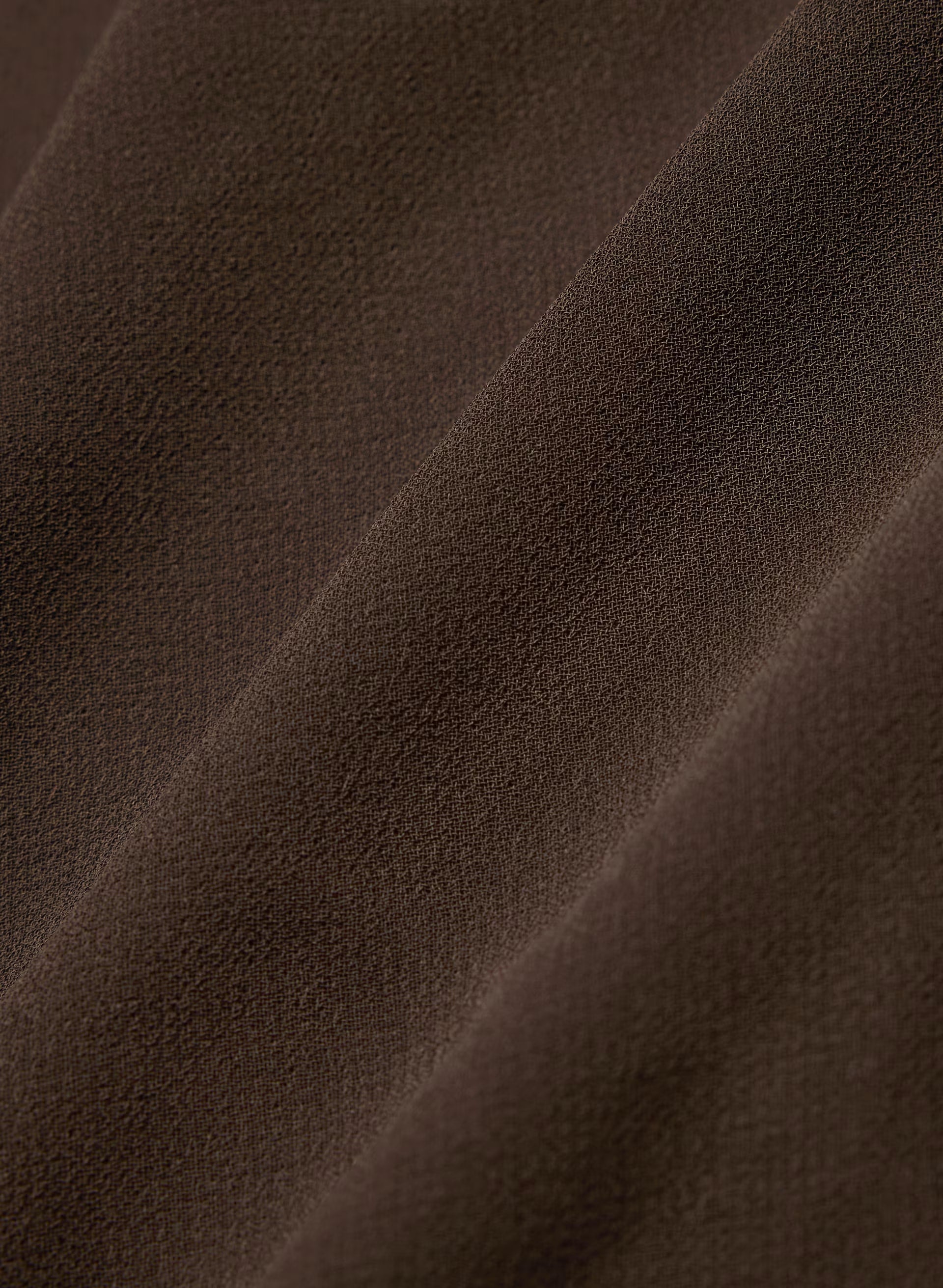 Fête Chiffon™ Audience Halter Dress - RICH MOCHA BROWN