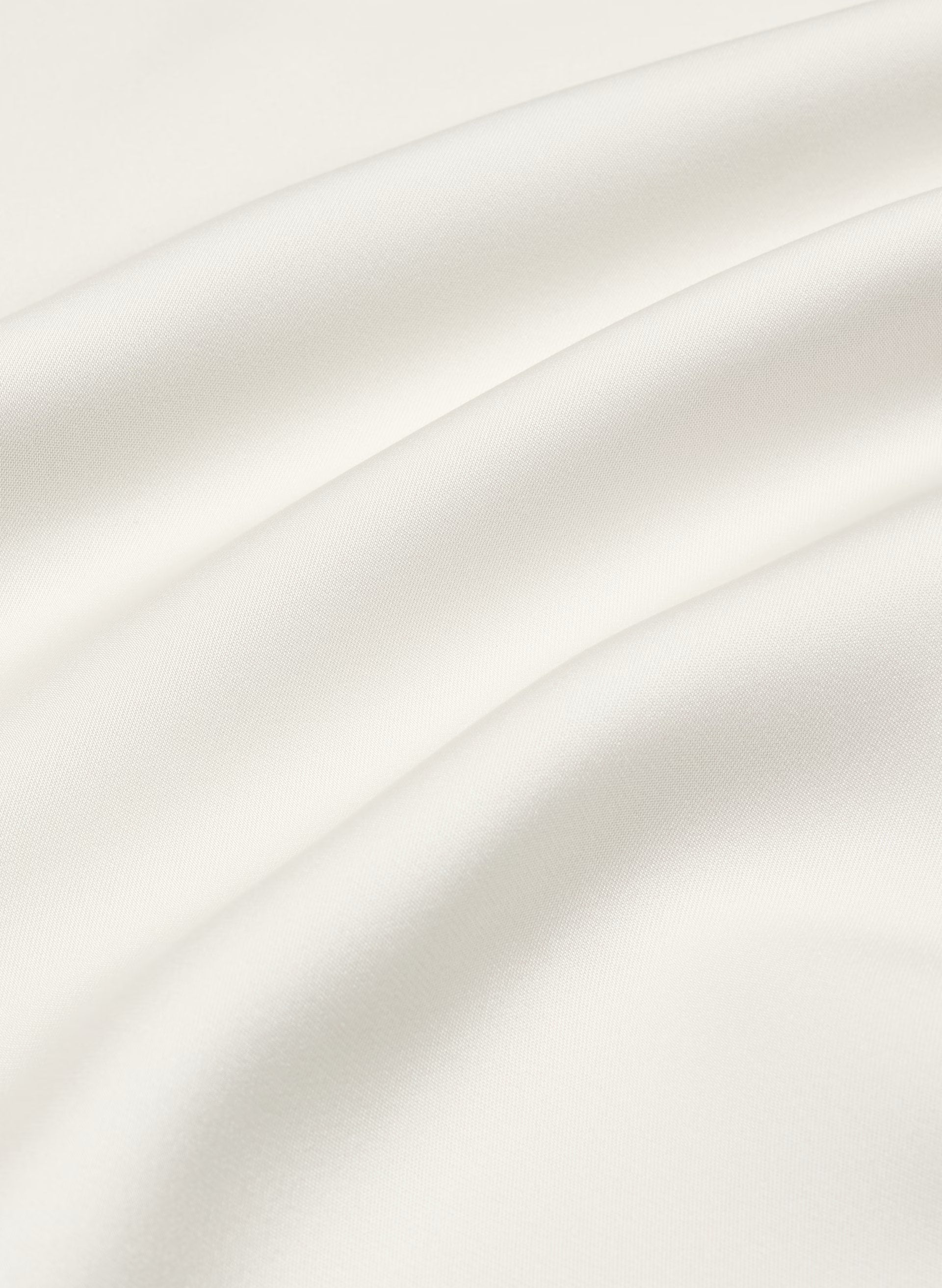 Audience Satin Full Halter Dress - MATTE PEARL
