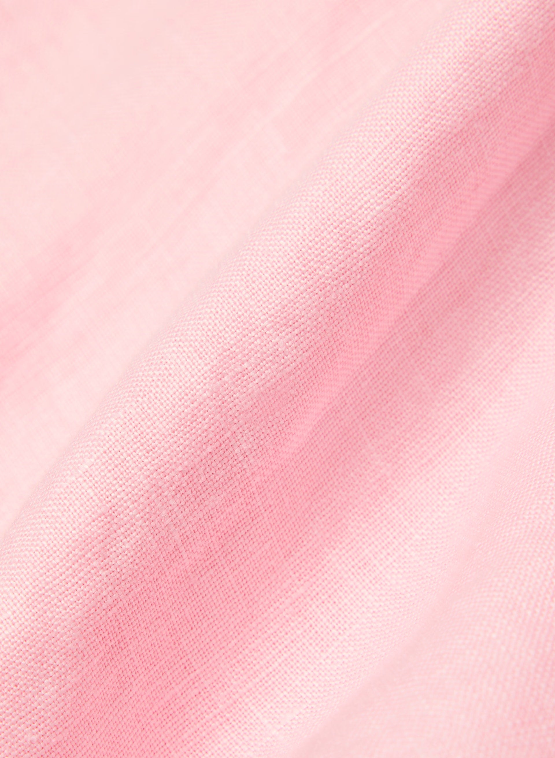 Nightscape Linen Halter Micro Dress - MILKSHAKE PINK