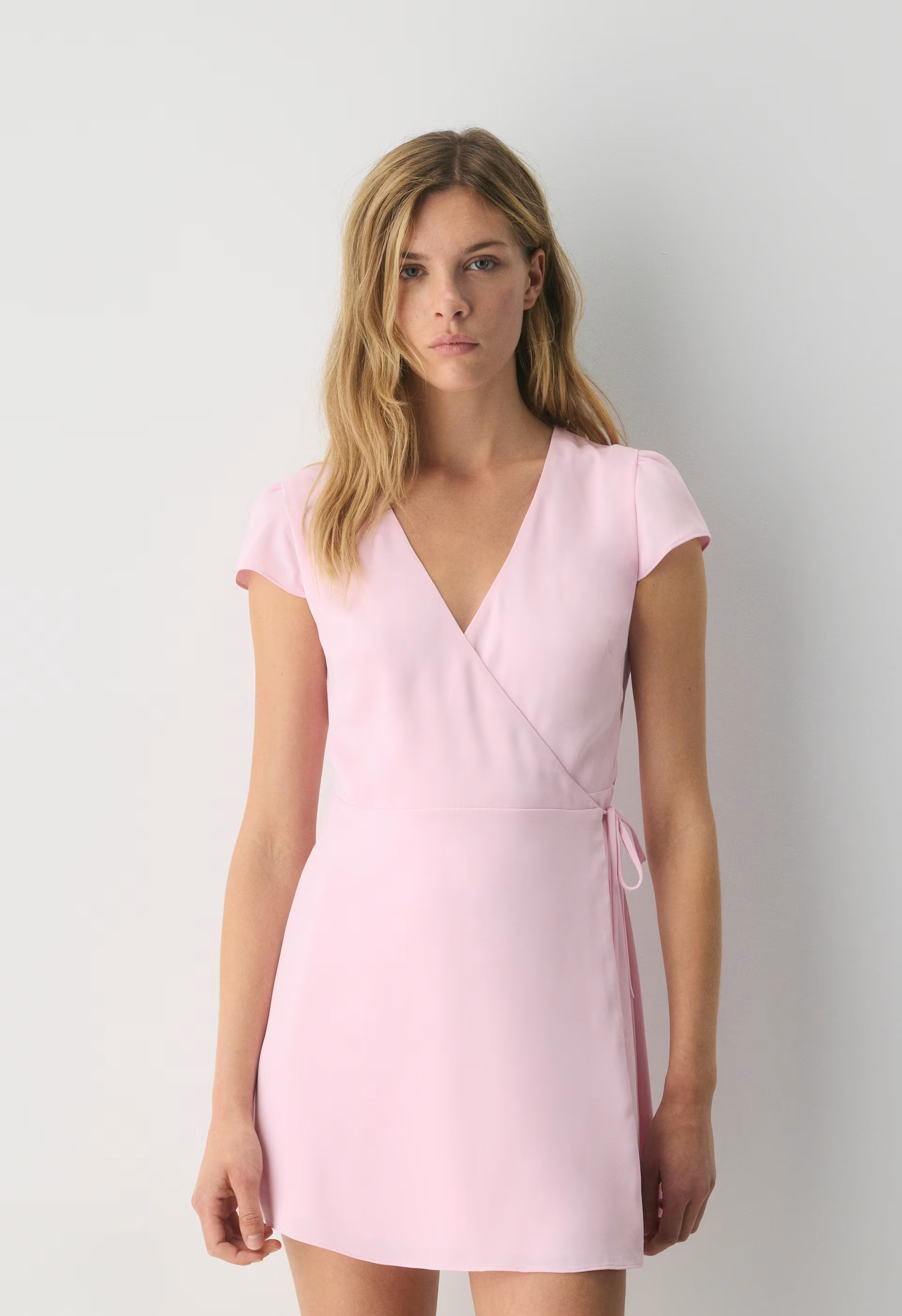 Godard Dress - MILKSHAKE PINK