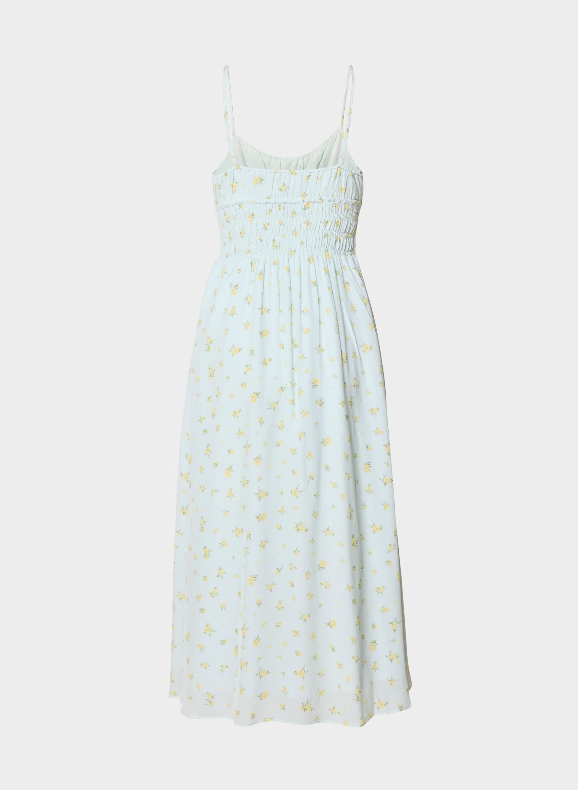 Typescript Cami Dress - PALE AGV GR /PALE YLW