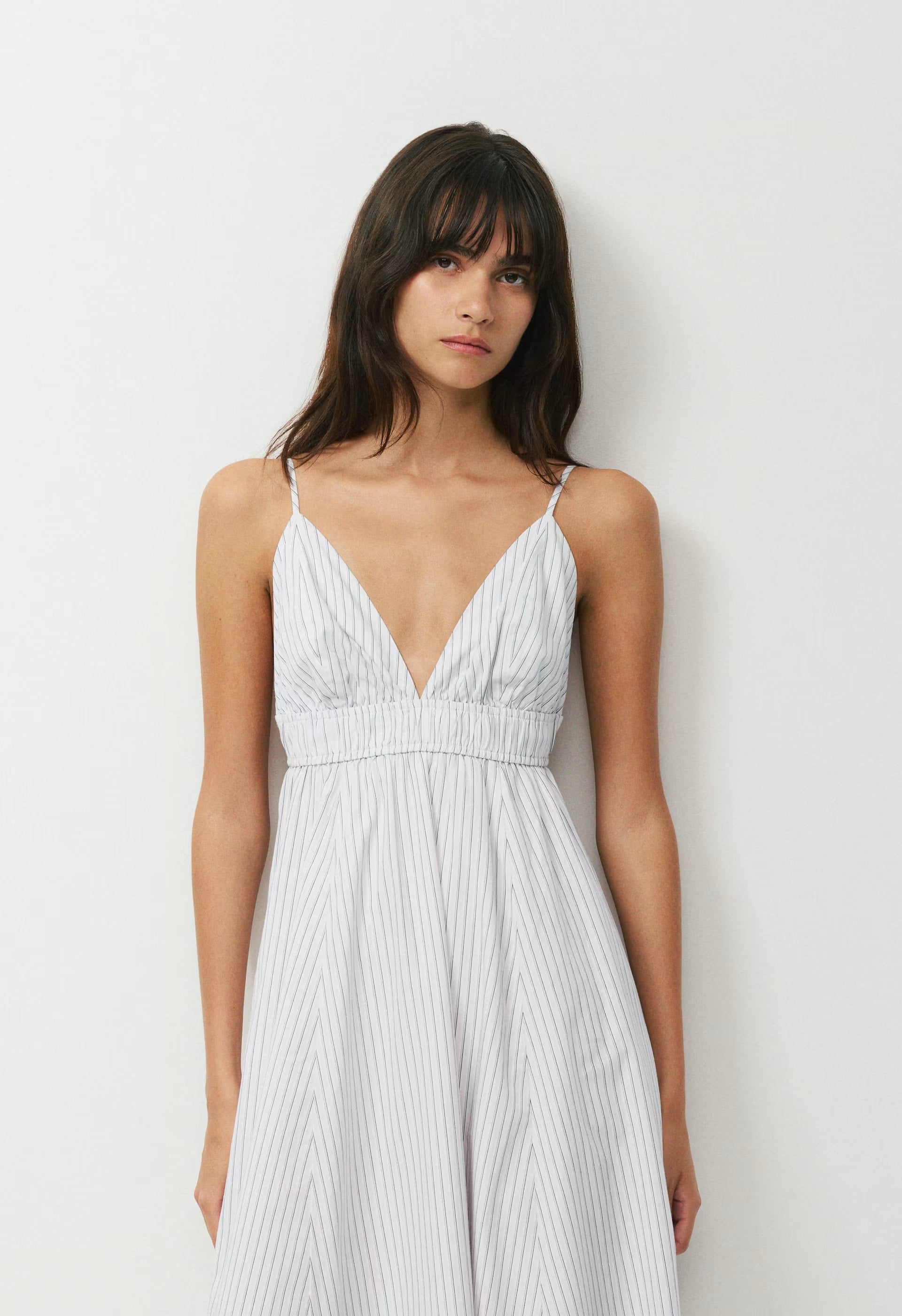Encourage Poplin Cami Dress - MV STRP LI BLM/GLMR