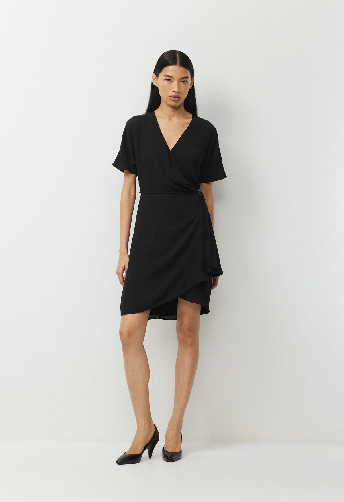 Wallace Dress - BLACK