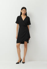 Wallace Dress - BLACK