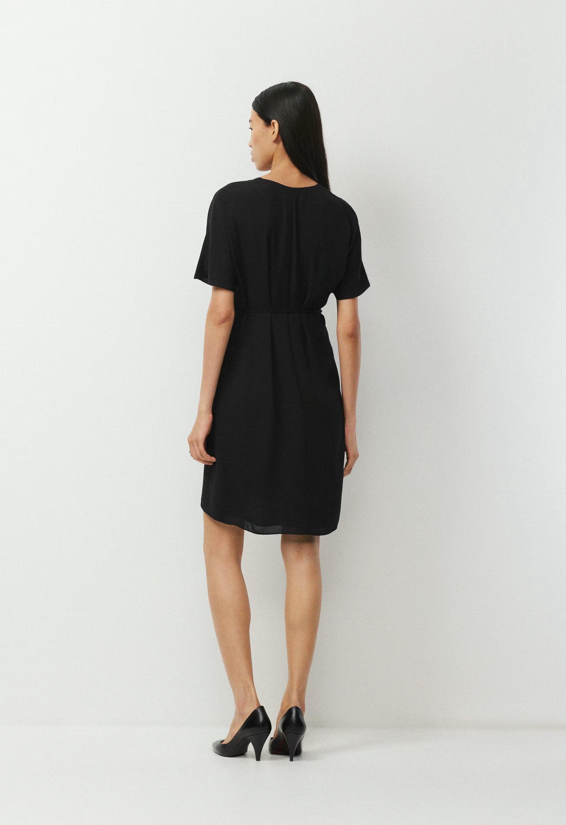 Wallace Dress - BLACK