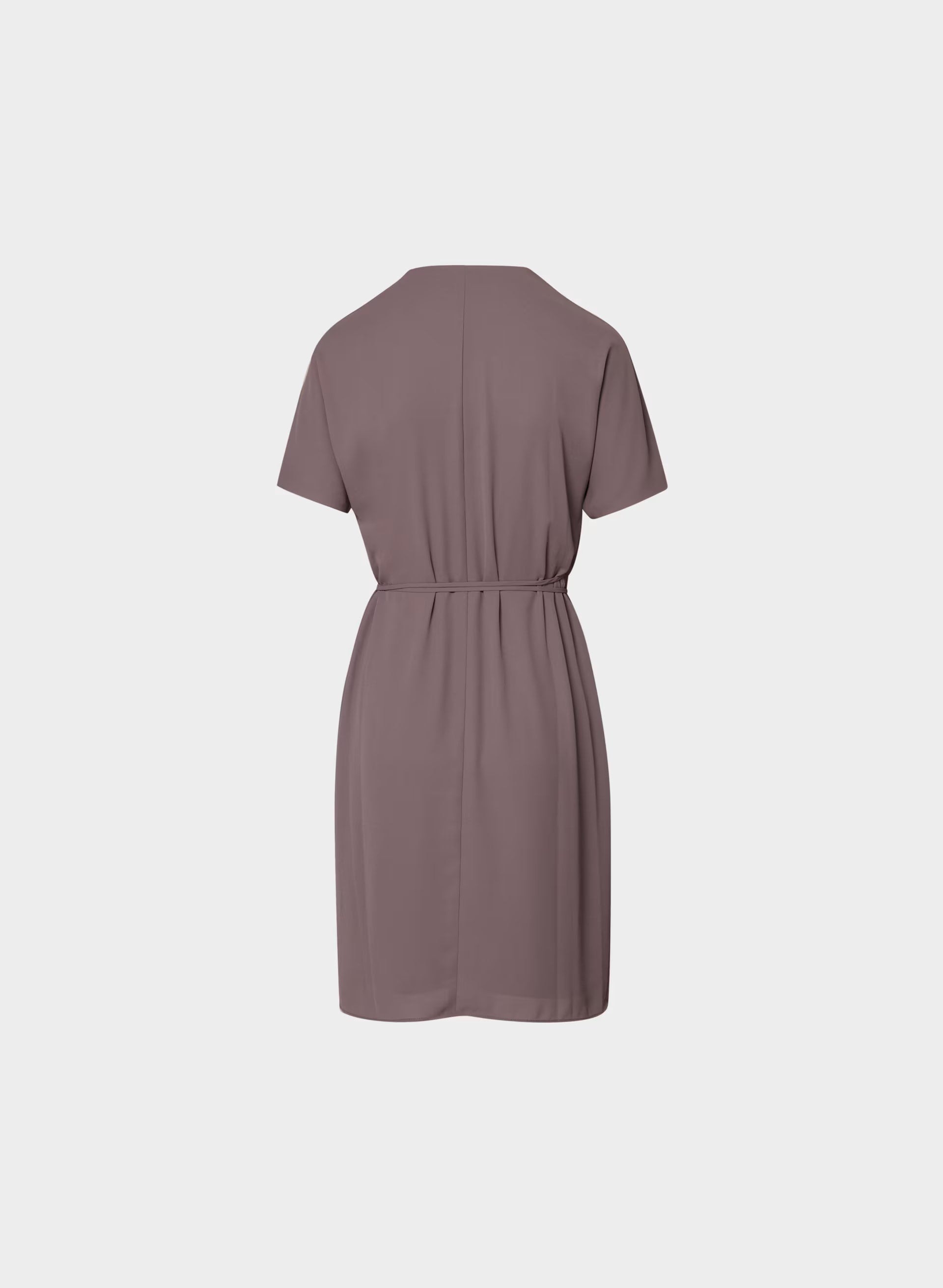 Wallace Dress - SMOKED EGGPLANT