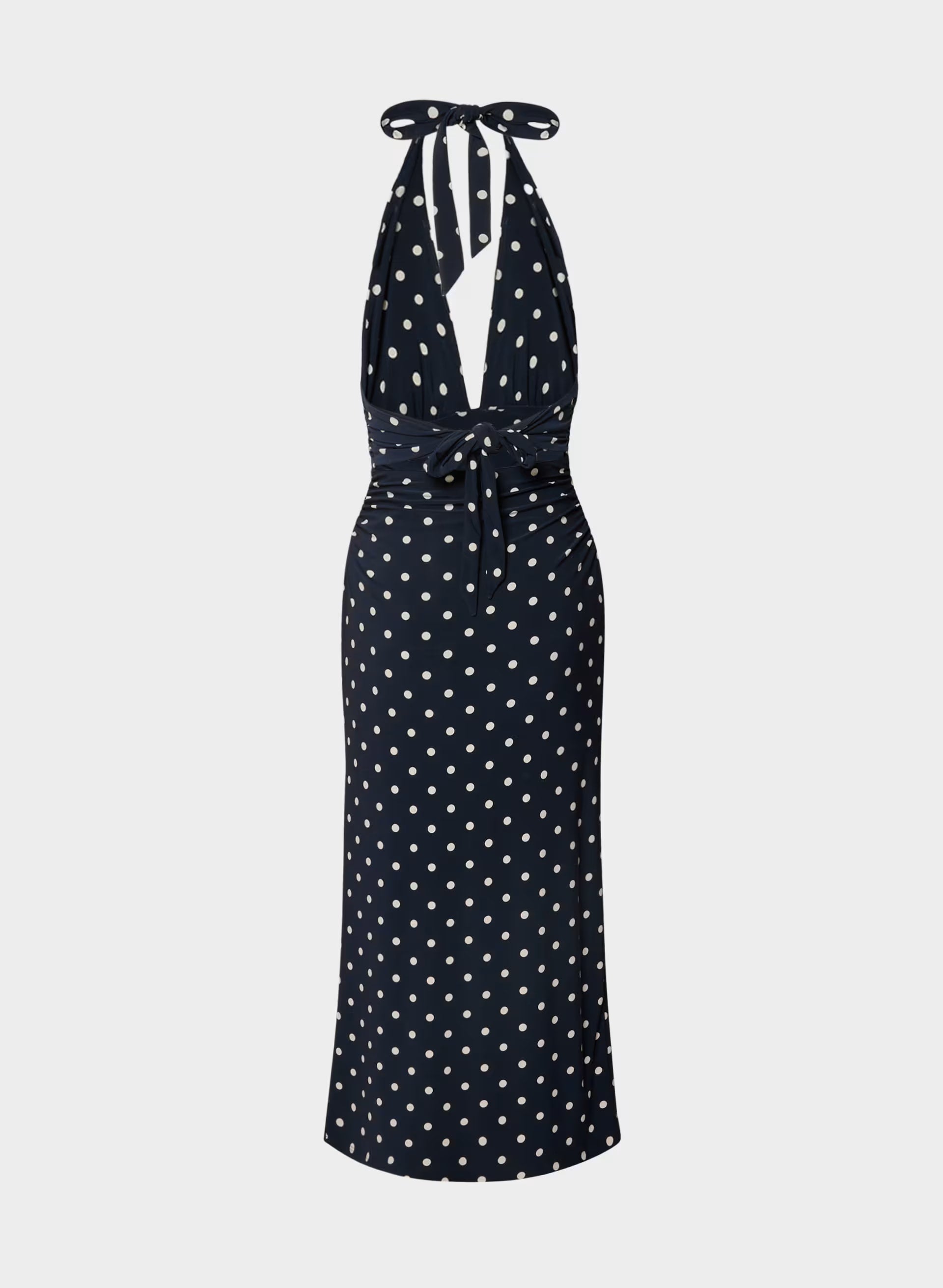 Smooth Matter™ Jazzroom Halter Dress - ADMIRAL/ LIGHT BIRCH