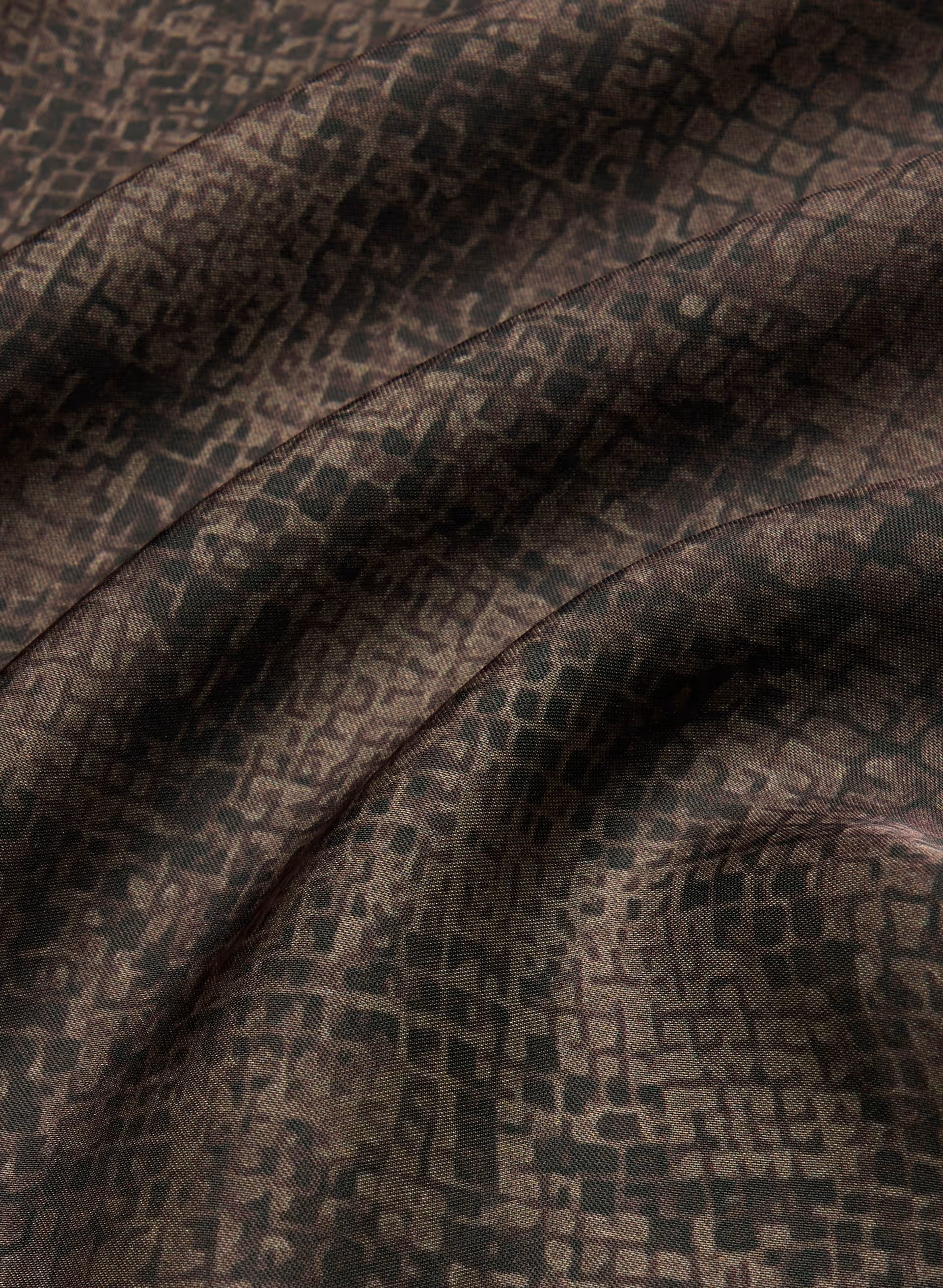 Confession Satin Dress - RICH MOCHA BRN/ TONAL