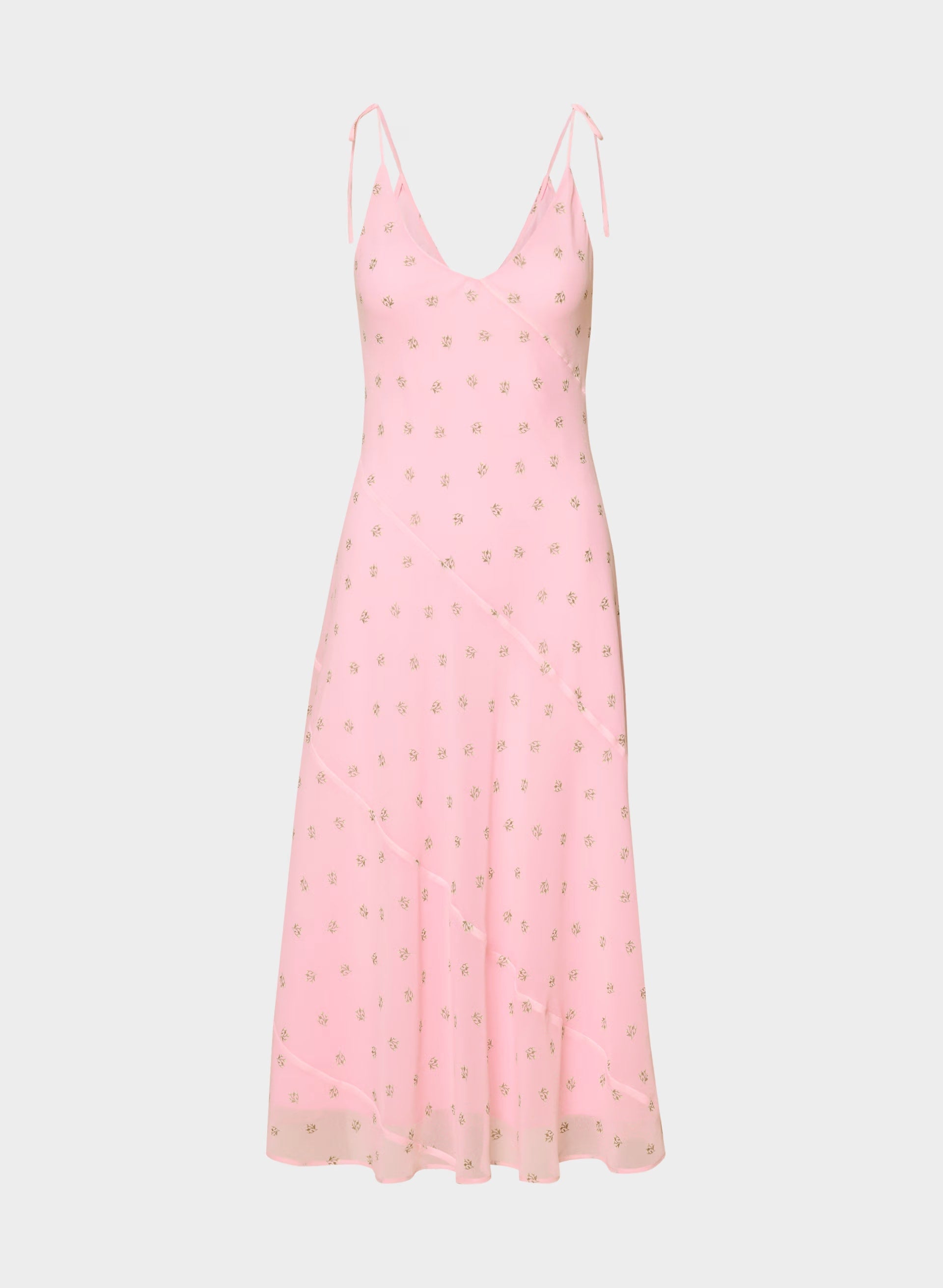 Priscilla Maxi Dress - LIGHT PINK/PALE YELOW