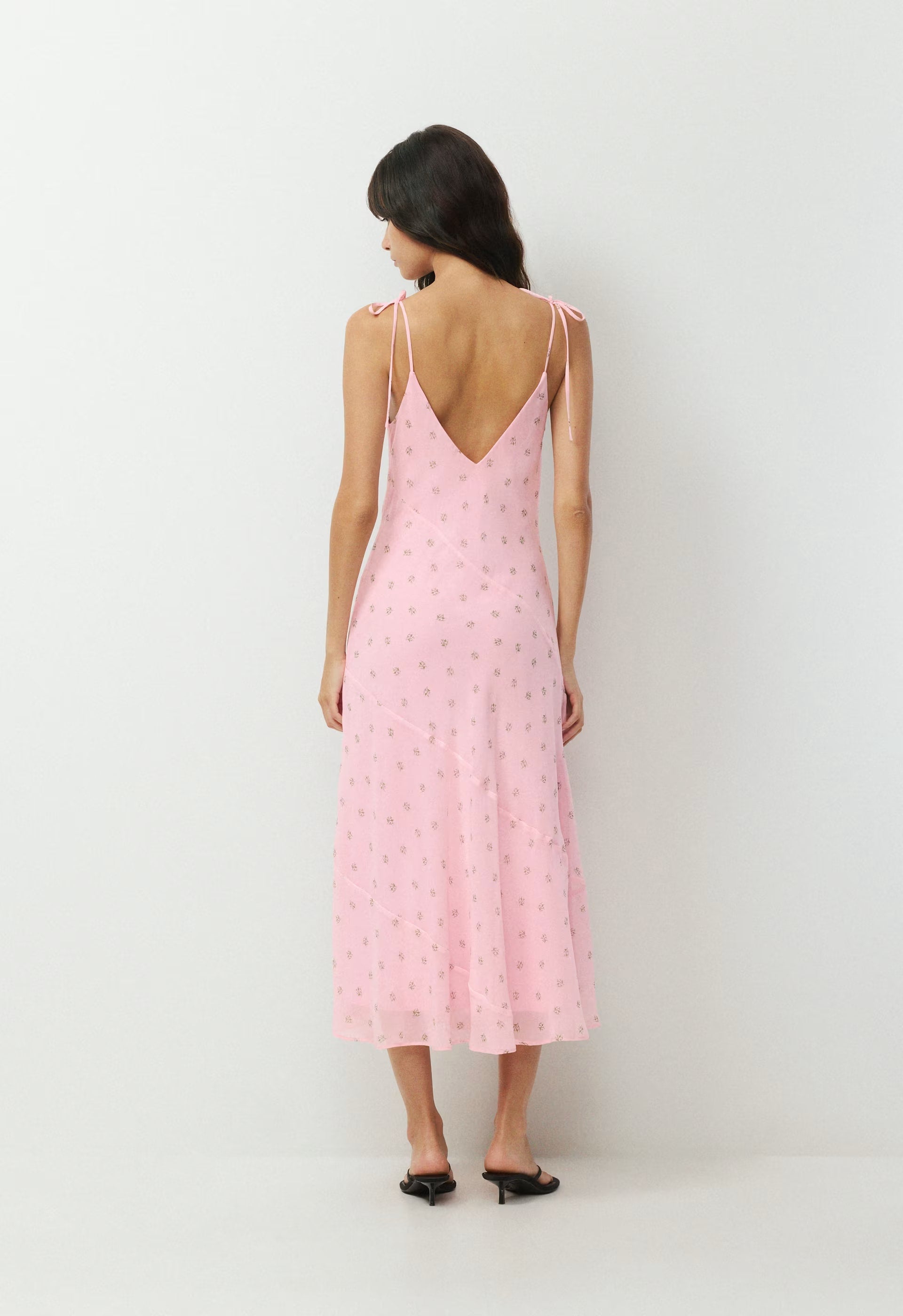 Priscilla Maxi Dress - LIGHT PINK/PALE YELOW