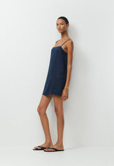 Arcos Linen Dress - ADMIRAL