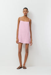 Arcos Linen Dress - SWEET PEA PURPLE
