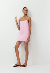 Arcos Linen Dress - SWEET PEA PURPLE