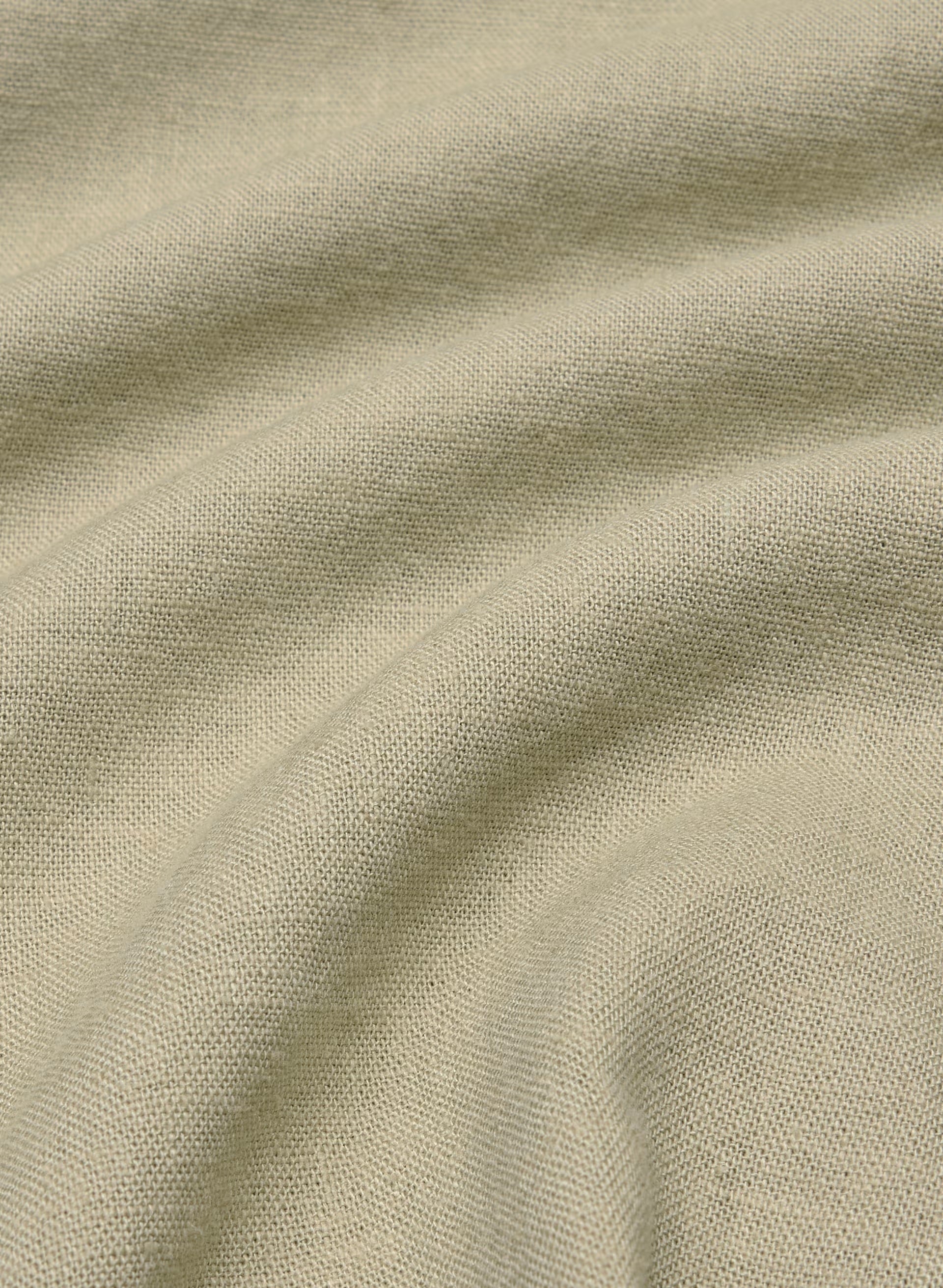 Bora Linen Halter Dress - MARTINI OLIVE