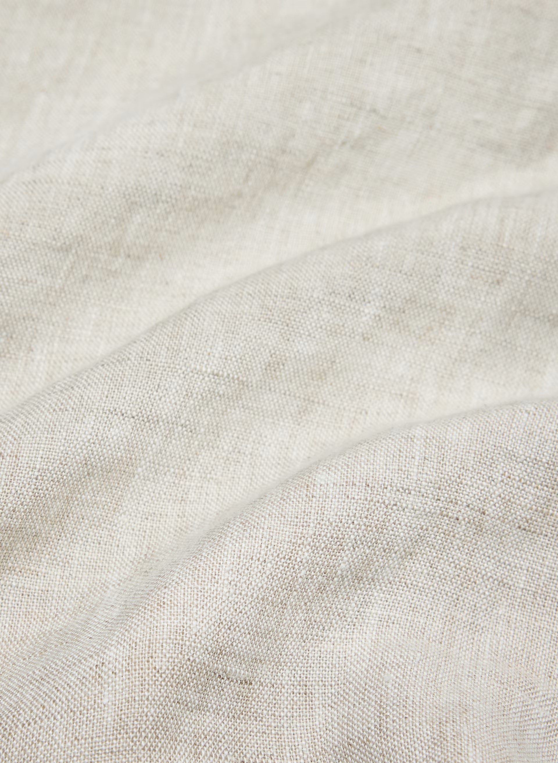 Bora Linen Halter Dress - UNDYED ECRU