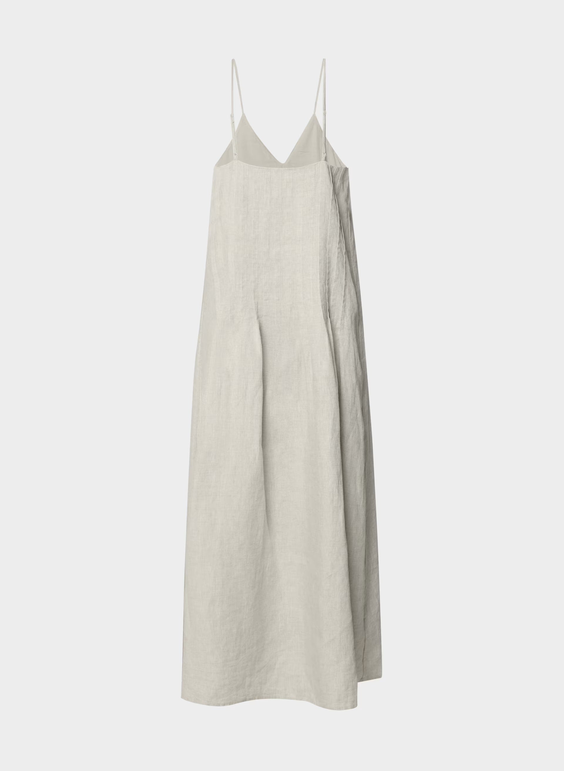 Casbah Linen Dress - UNDYED ECRU