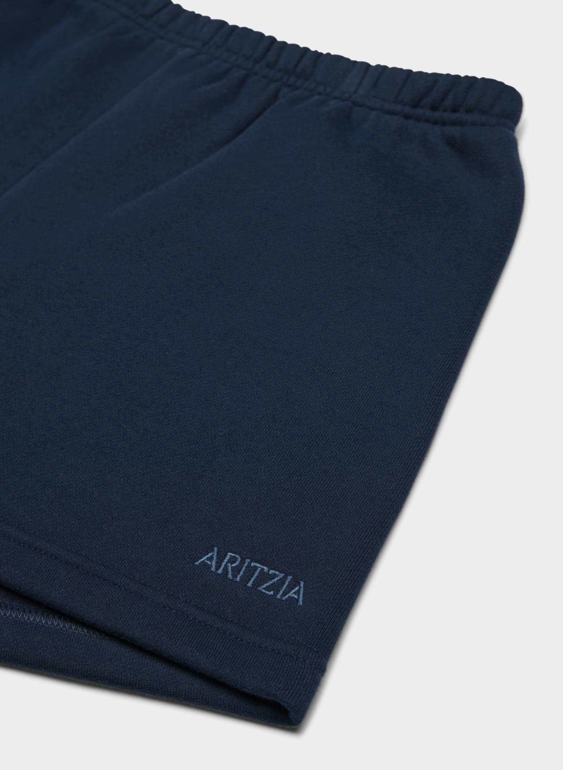 Cozy Sweatfleece Perfect Hi-Rise Mini Short - ADMIRAL