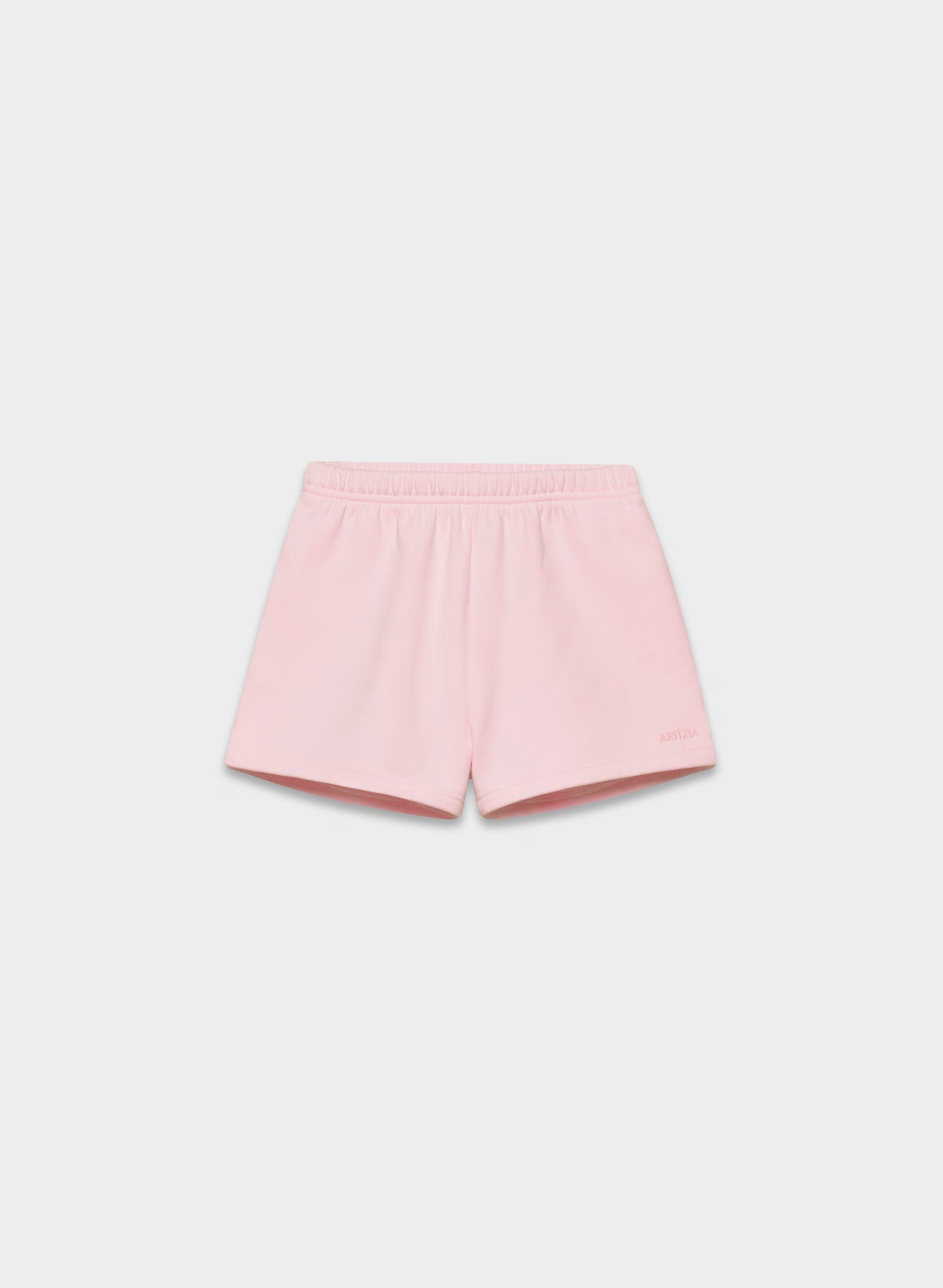 Cozy Sweatfleece Perfect Hi-Rise Mini Short - VILLA PINK