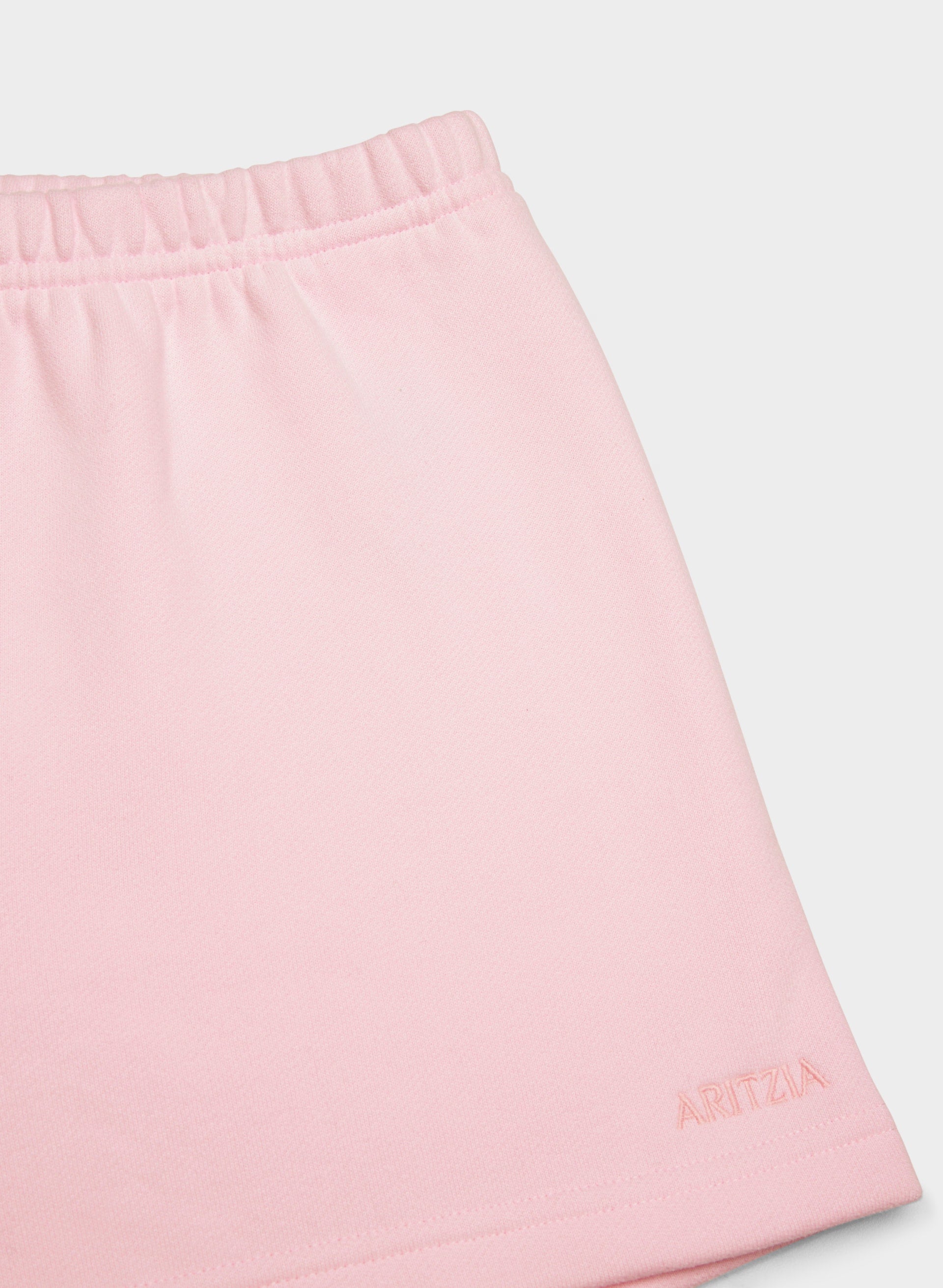 Cozy Sweatfleece Perfect Hi-Rise Mini Short - VILLA PINK