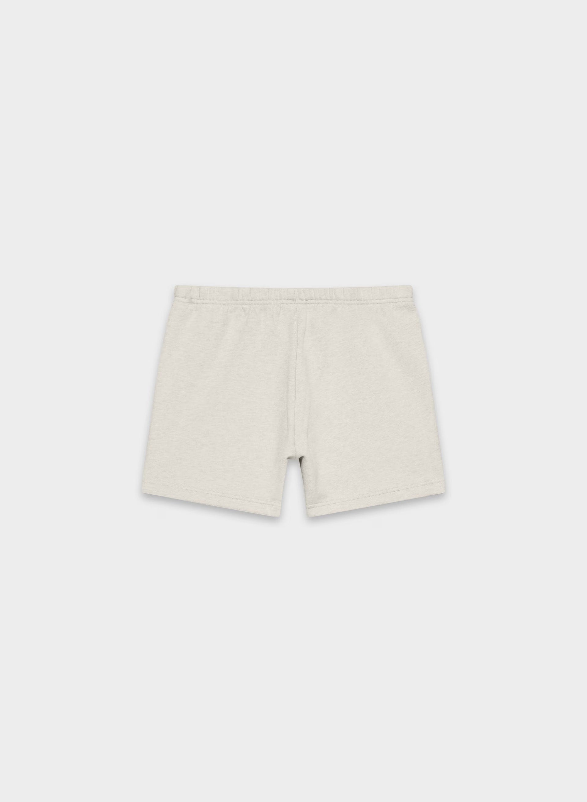 Cozy Sweatfleece Perfect Hi-Rise Mini Short - HEATHER ECRU
