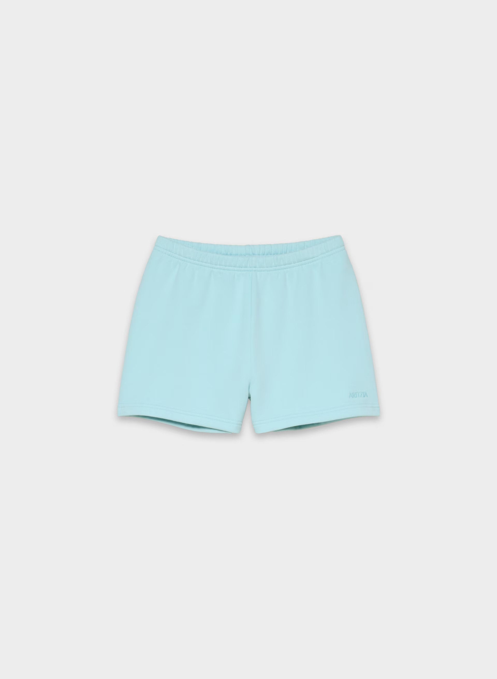 Cozy Sweatfleece Perfect Hi-Rise Mini Short - PANORAMA BLUE