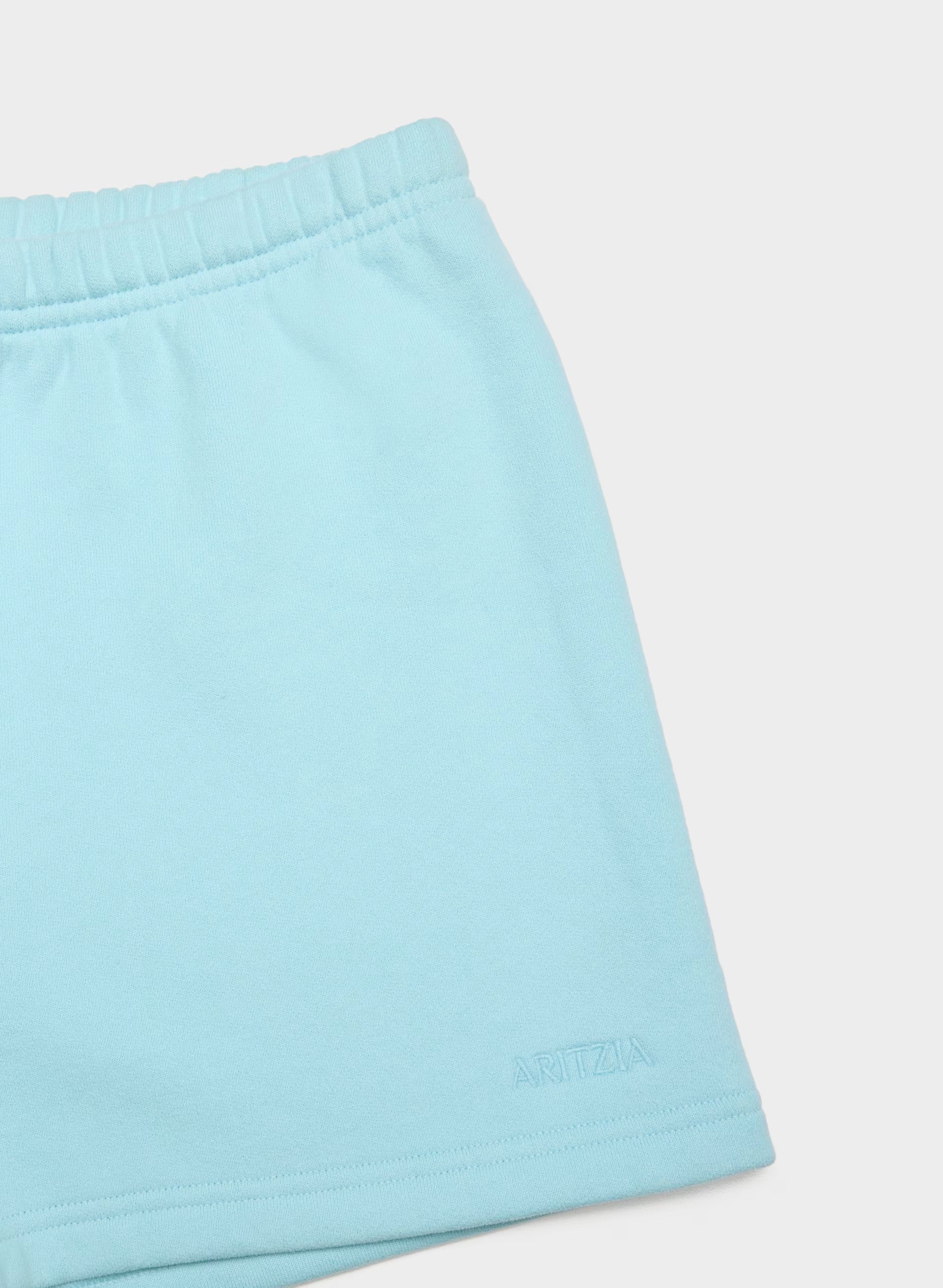 Cozy Sweatfleece Perfect Hi-Rise Mini Short - PANORAMA BLUE