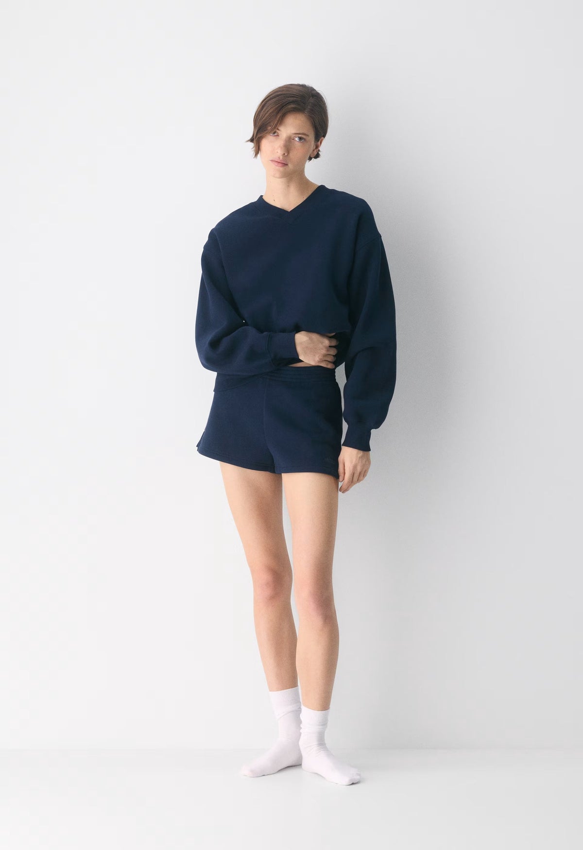 Cozy Sweatfleece Perfect Micro Short - ADMIRAL