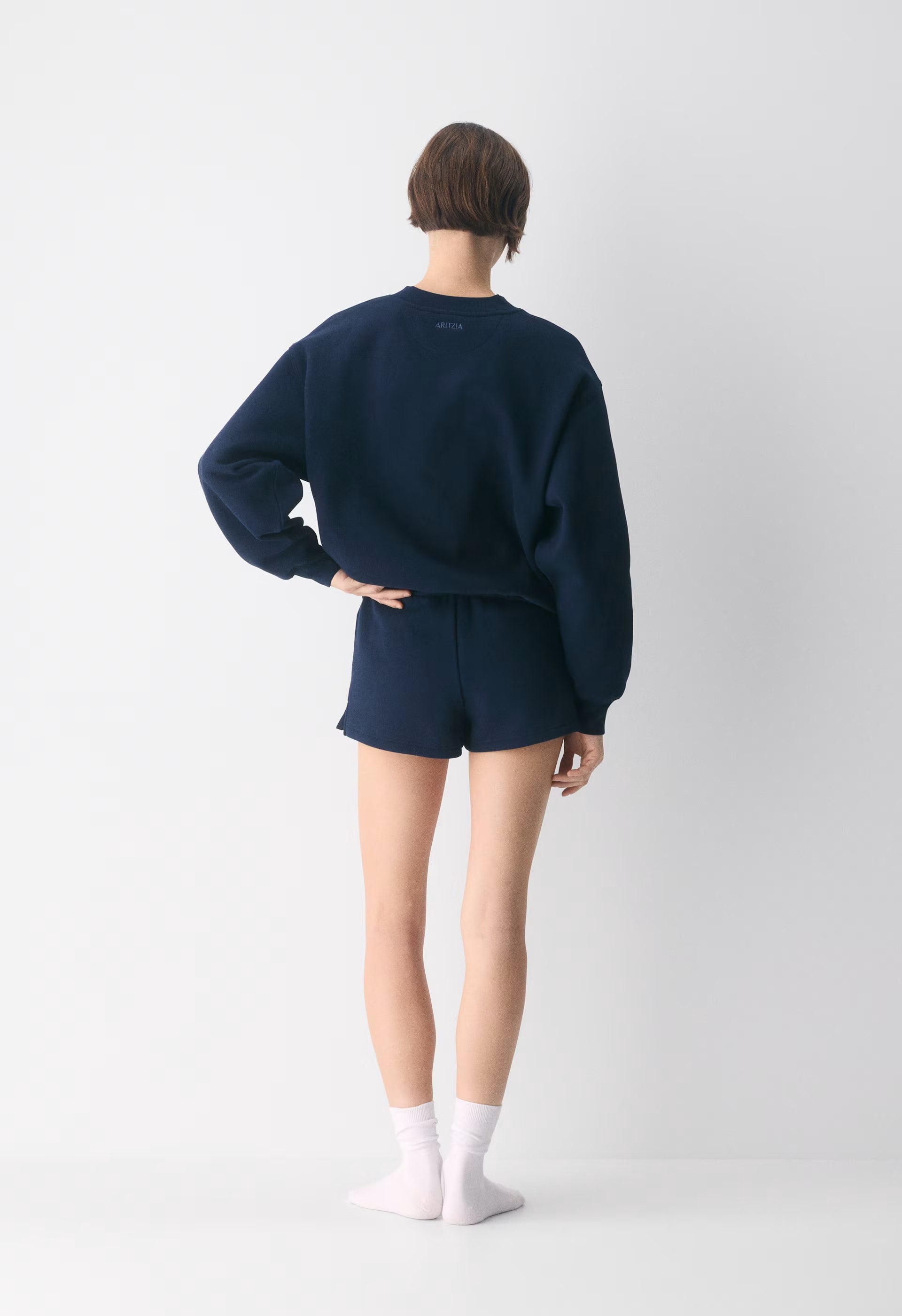 Cozy Sweatfleece Perfect Micro Short - ADMIRAL