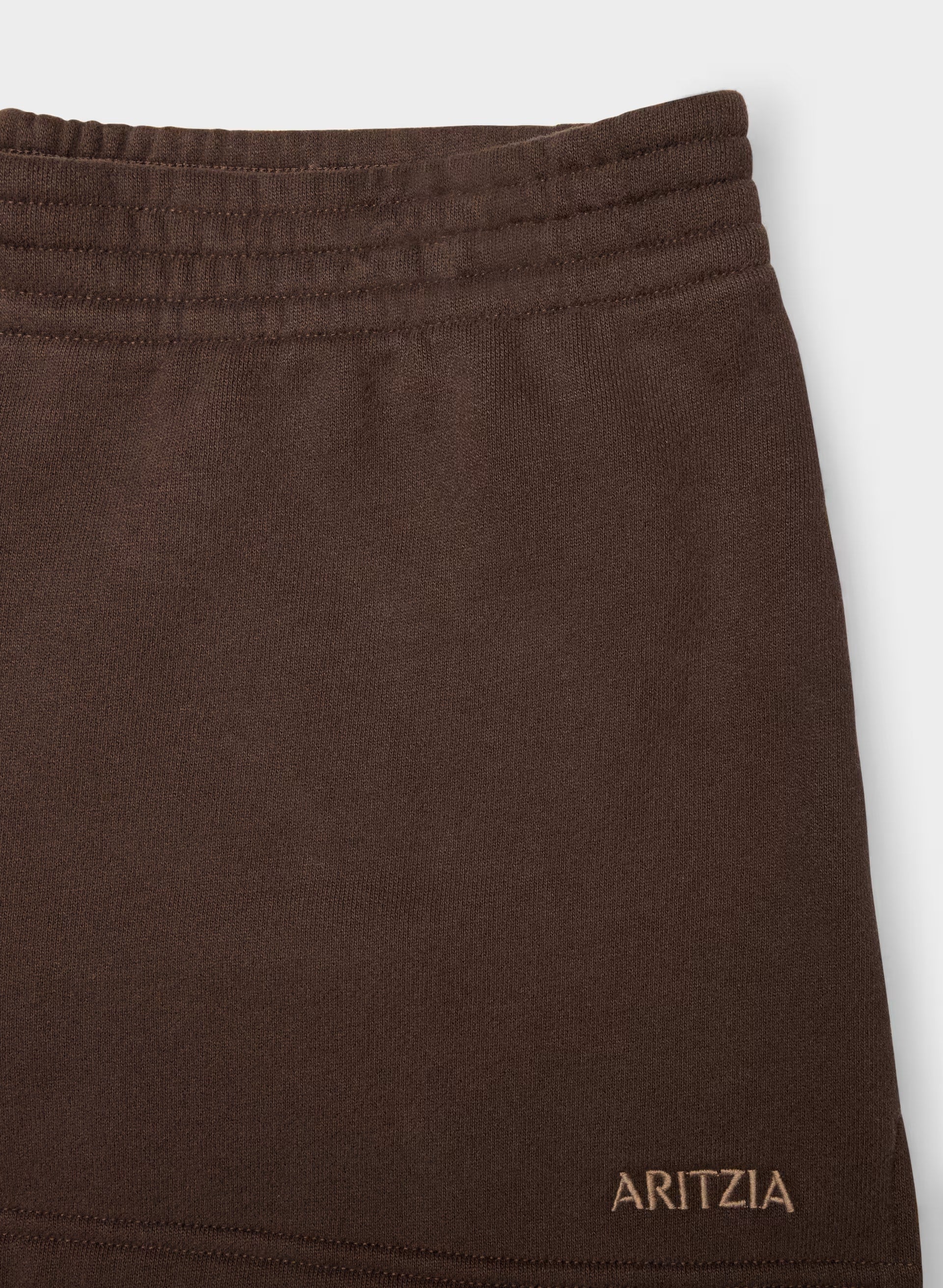 Cozy Sweatfleece Perfect Micro Short - RICH MOCHA BROWN
