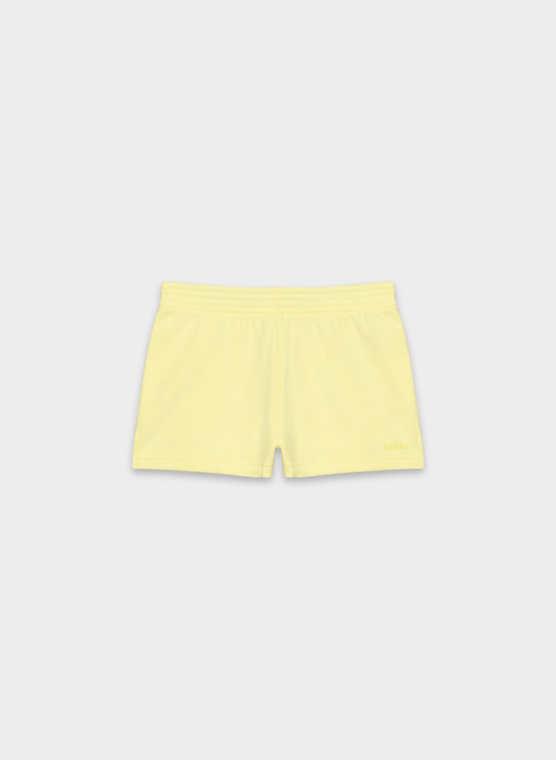 Cozy Sweatfleece Perfect Micro Short - LEMONADE