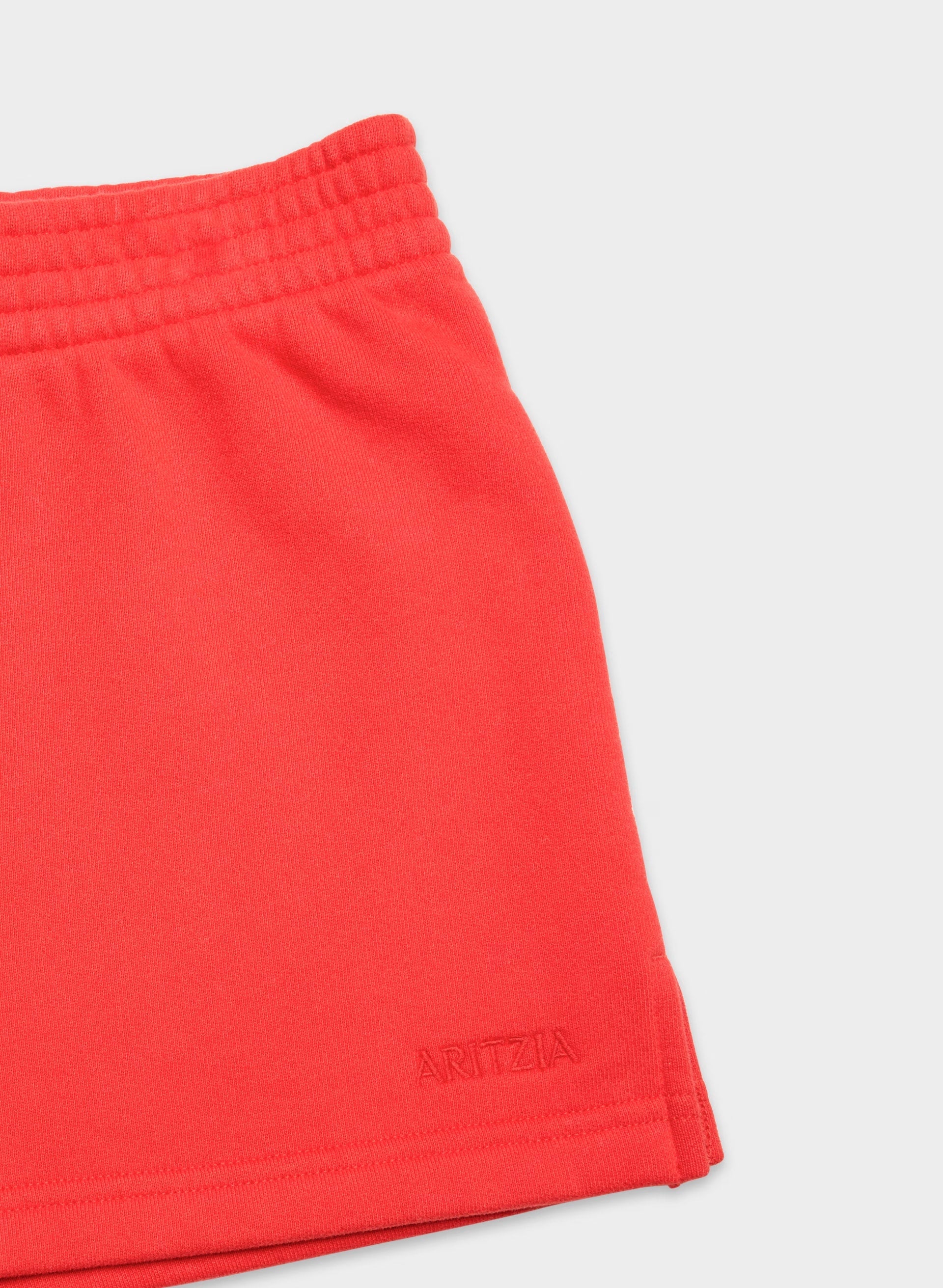 Cozy Sweatfleece Perfect Micro Short - CHERRYBOMB RED