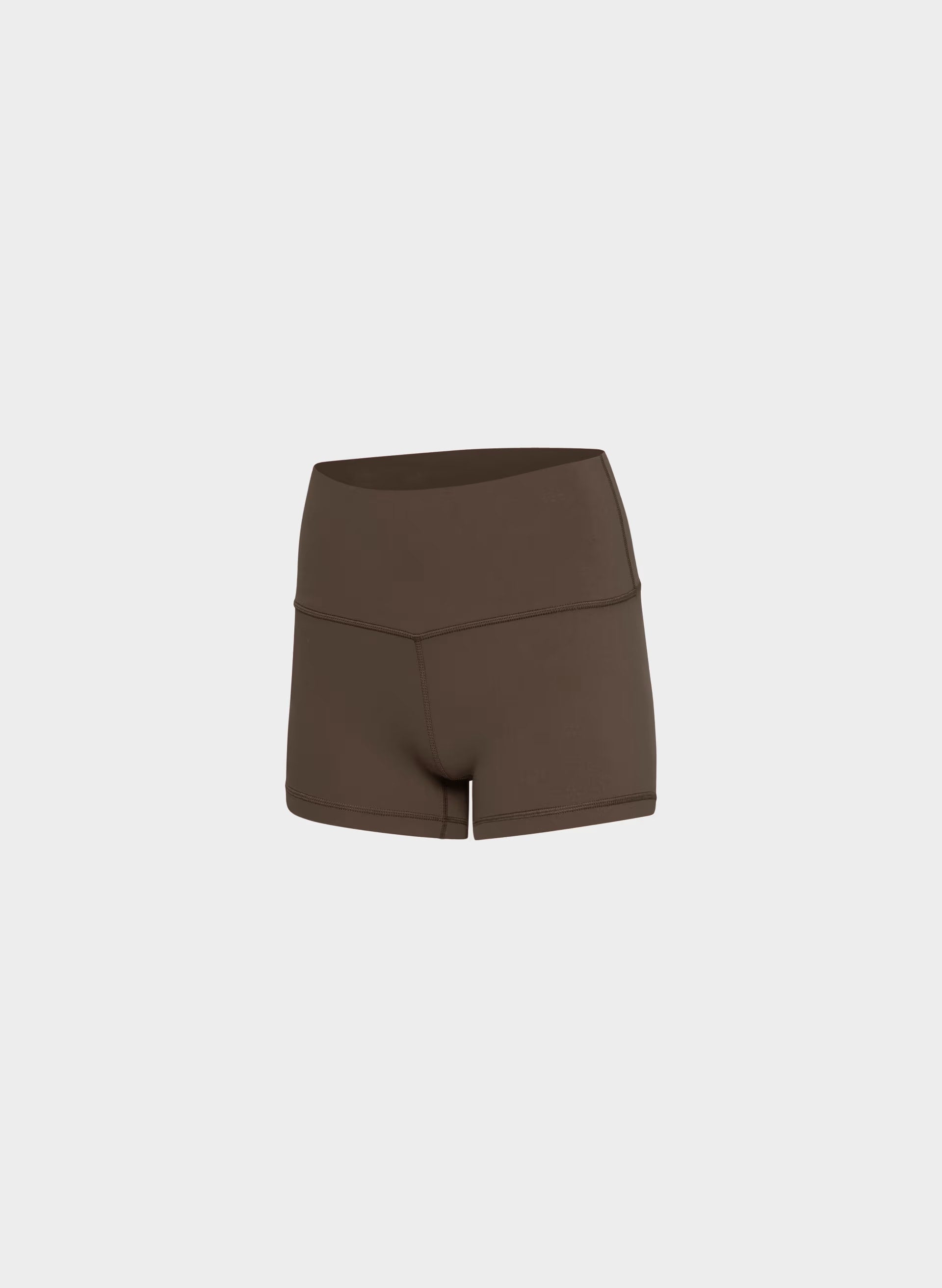 BUTTER Cheeky Hi-Rise 3 Short - RICH MOCHA BROWN