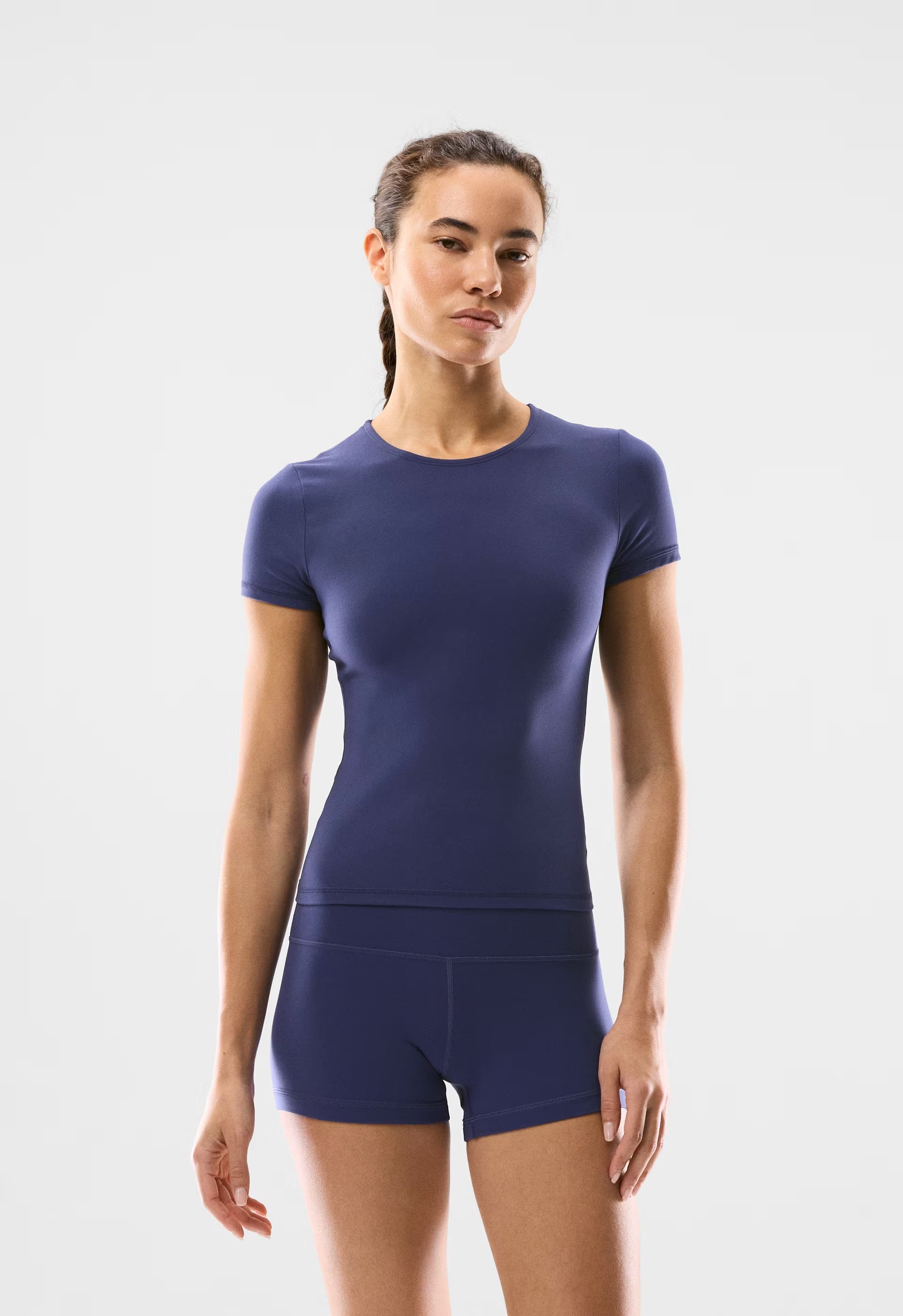 BUTTER Cheeky Hi-Rise 3 Short - HARBOUR NAVY