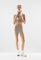 BUTTER Cheeky Hi-Rise 5 Short - NOMAD TAUPE