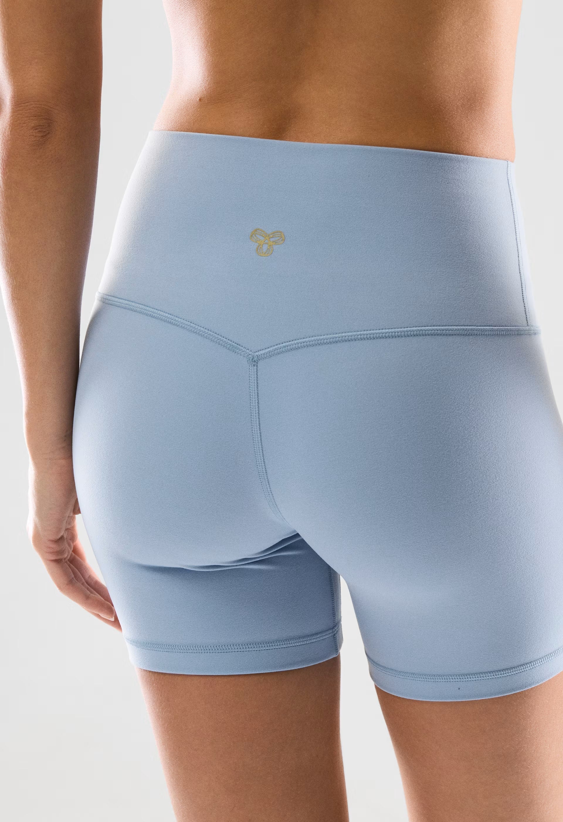 BUTTER Cheeky Hi-Rise 5 Short - RIPPLE BLUE