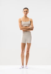 BUTTER Cheeky Hi-Rise 5 Short - METROPOLIS BEIGE